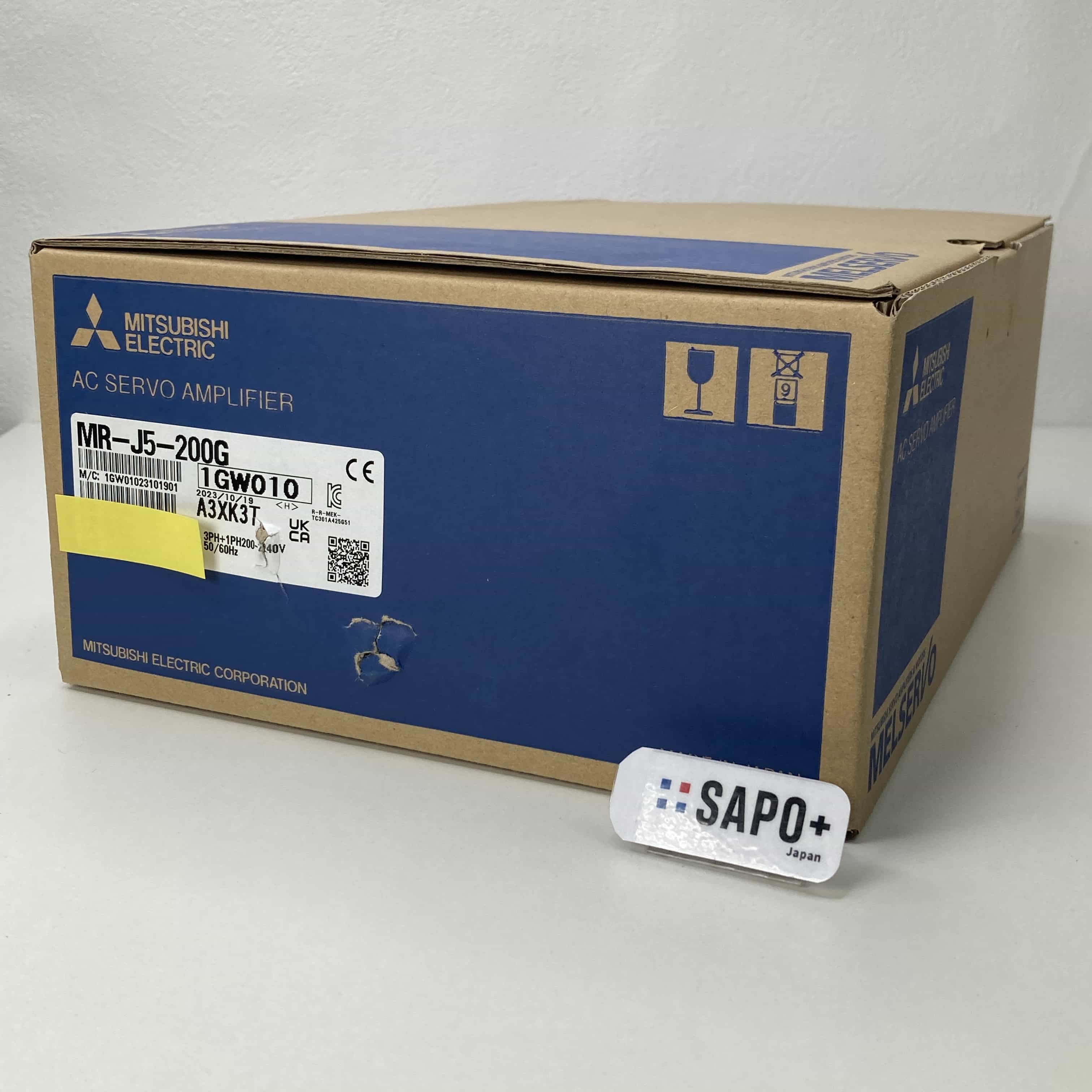 MR-J5-200G 2023年製 外箱ダメージ有 ACサーボアンプ 三菱電機