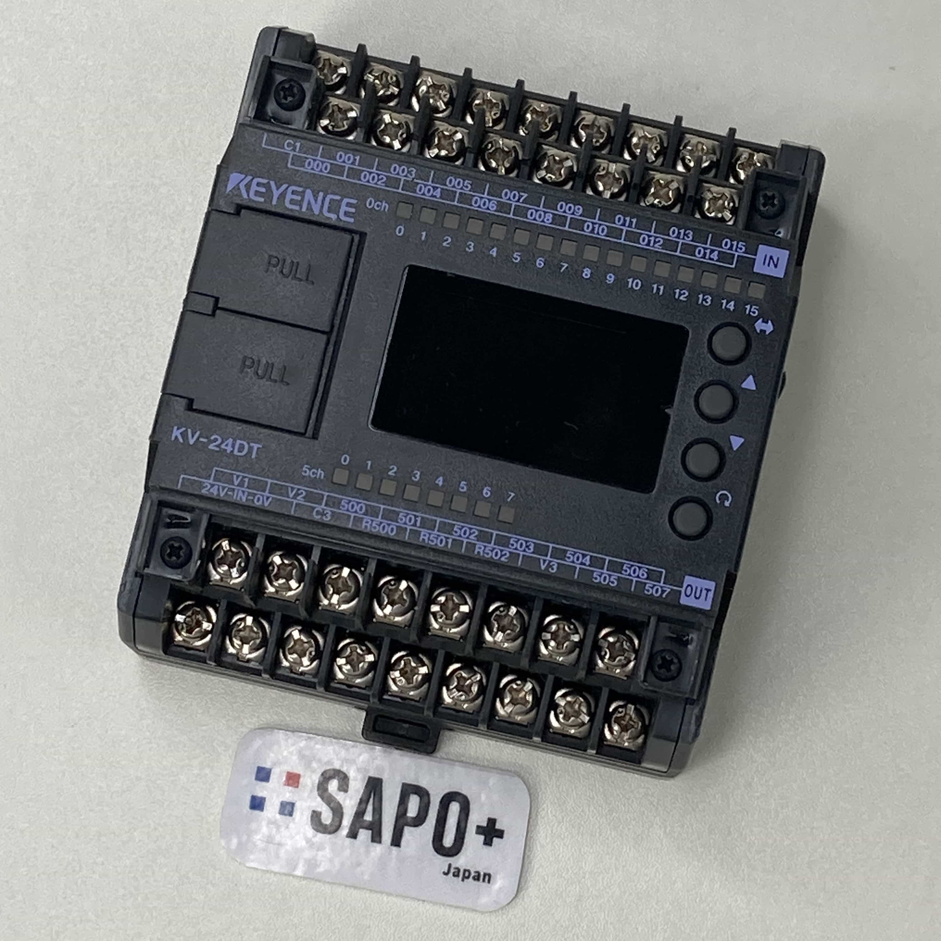 KV-24DT  端子カバー無 基本ユニット（出力：トランジスタ） キーエンス