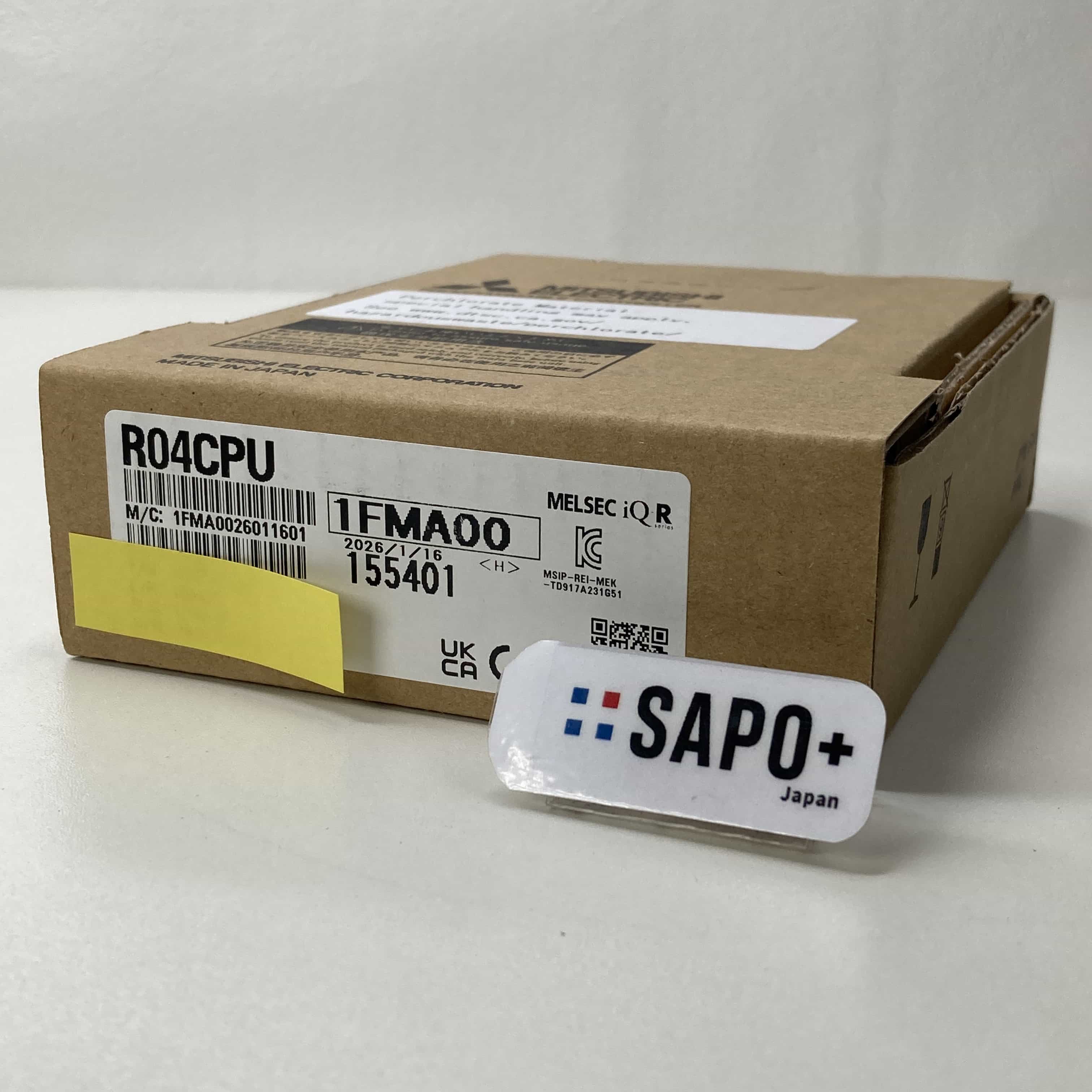 R04CPU 2026年製 CPUユニット 三菱電機