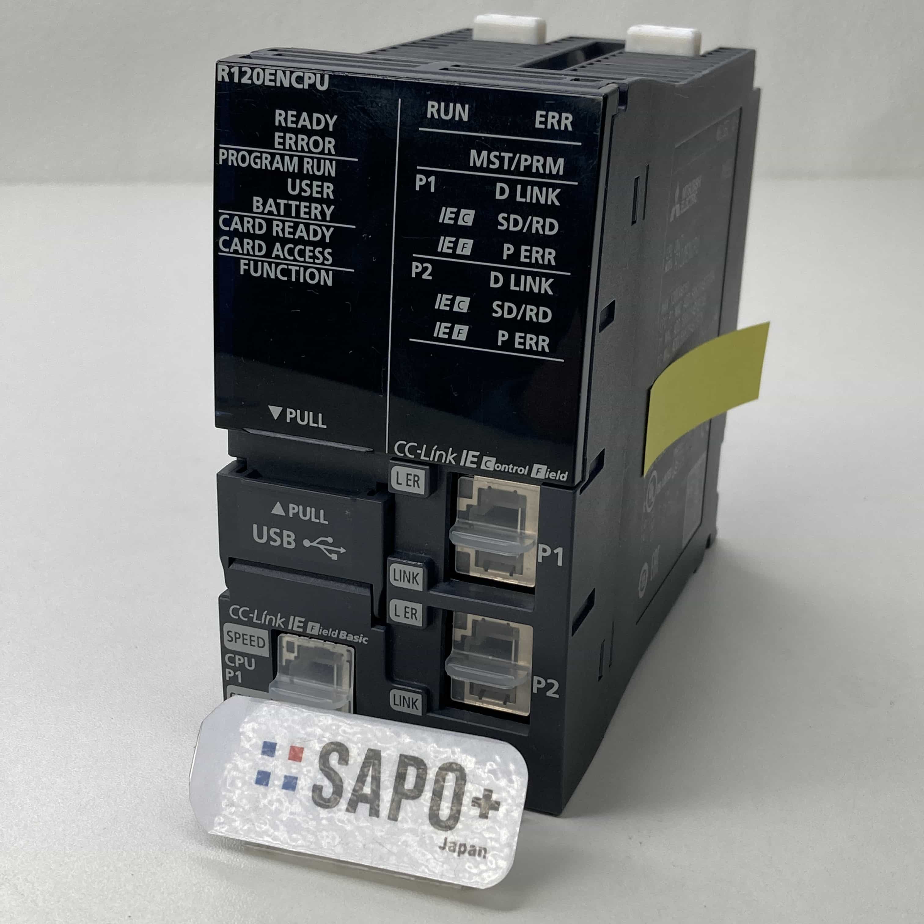 R120ENCPU 2018年製 動作確認済 CPUユニット（ネットワーク内蔵） 三菱電機