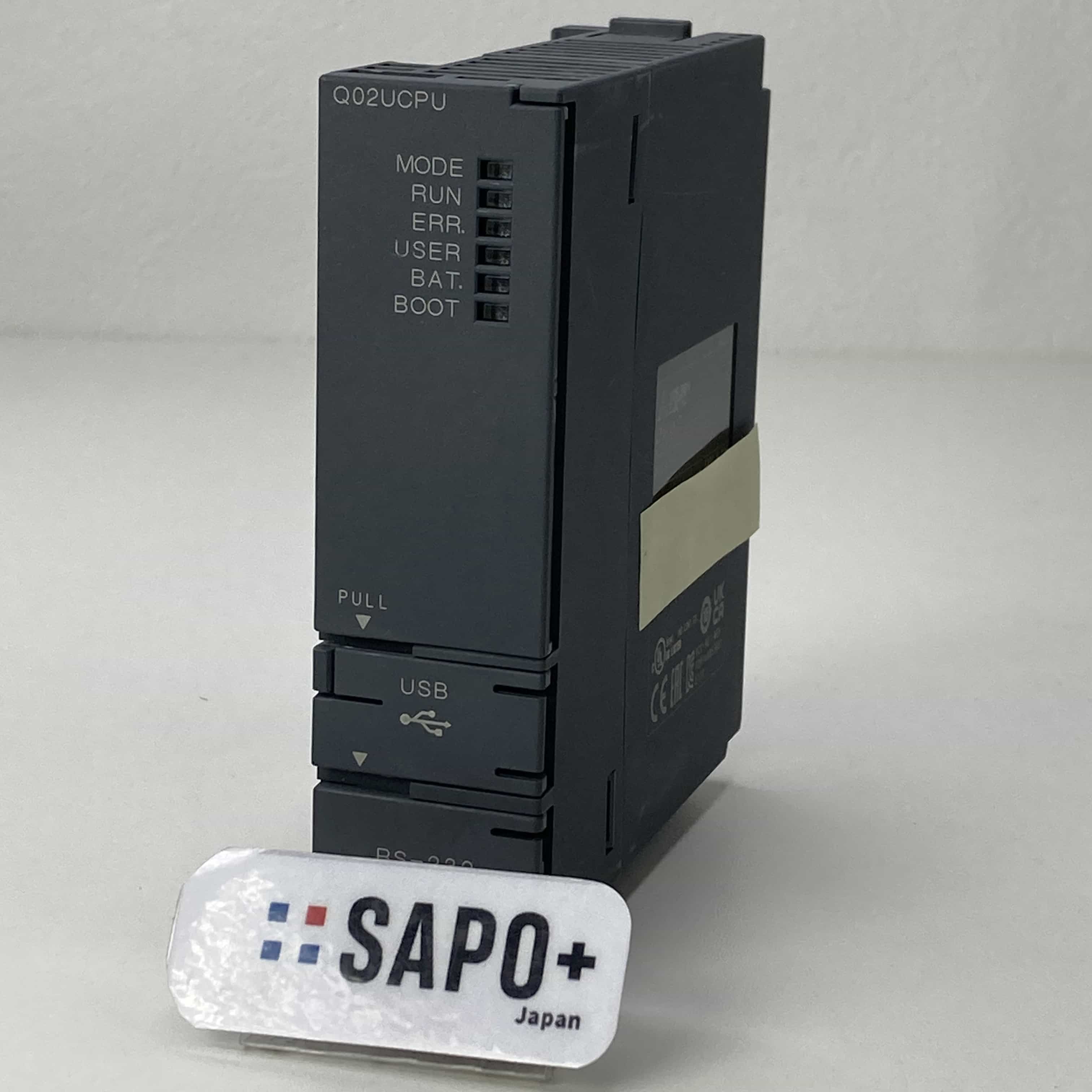 Q02UCPU 2021年製 動作確認済 ユニバーサルモデルQCPU 三菱電機
