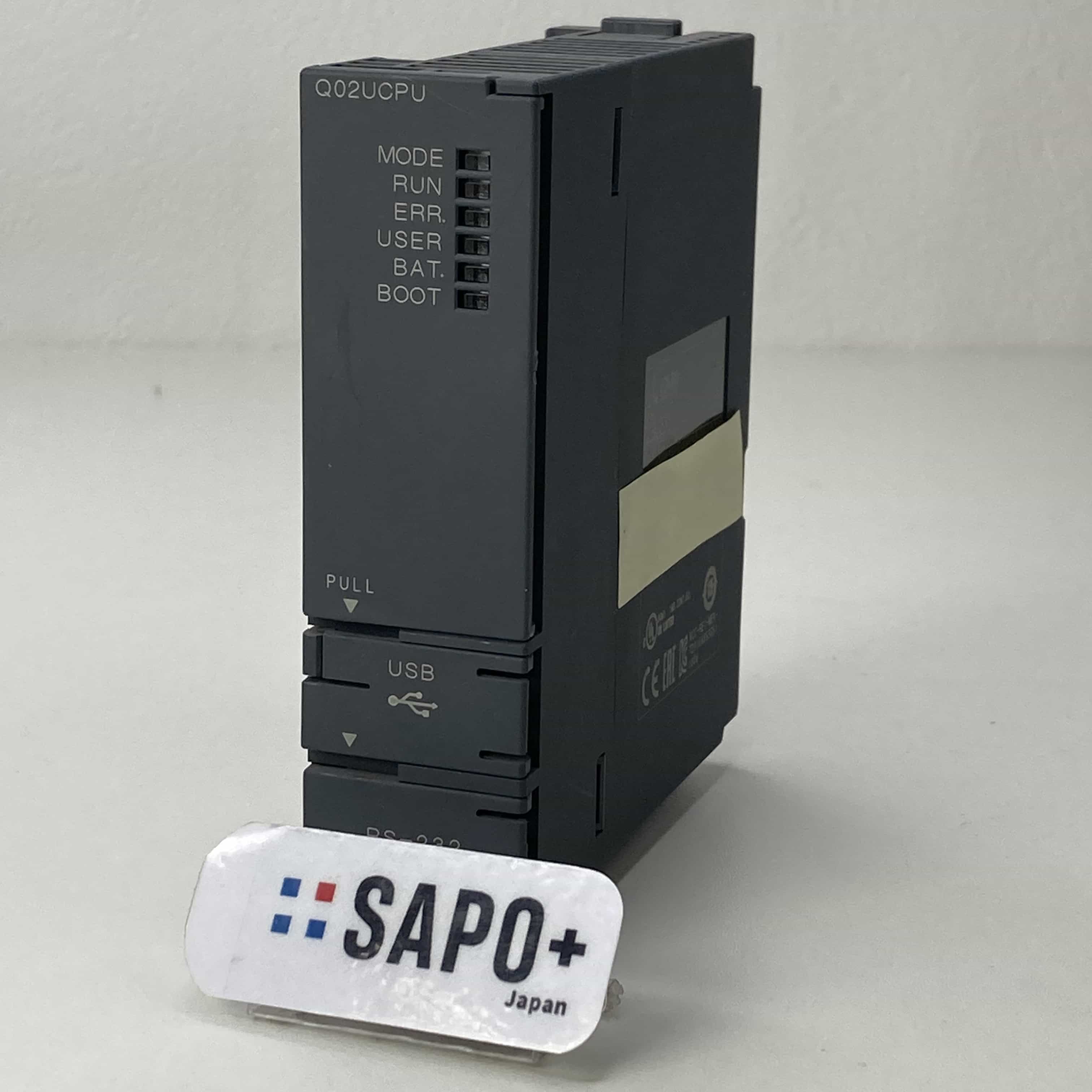 Q02UCPU 2018年製 動作確認済 ユニバーサルモデルQCPU 三菱電機