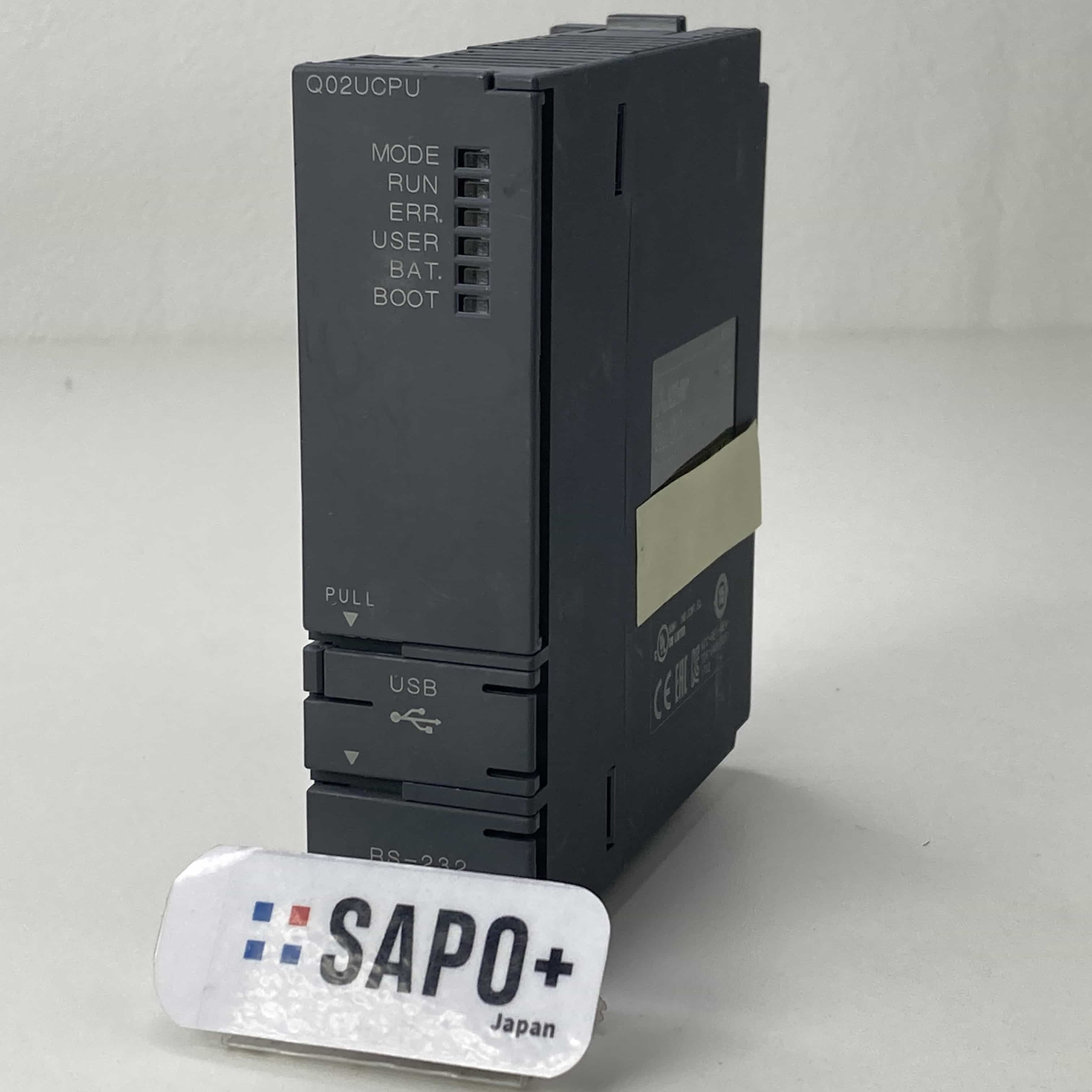 Q02UCPU 2017年製 動作確認済 ユニバーサルモデルQCPU 三菱電機
