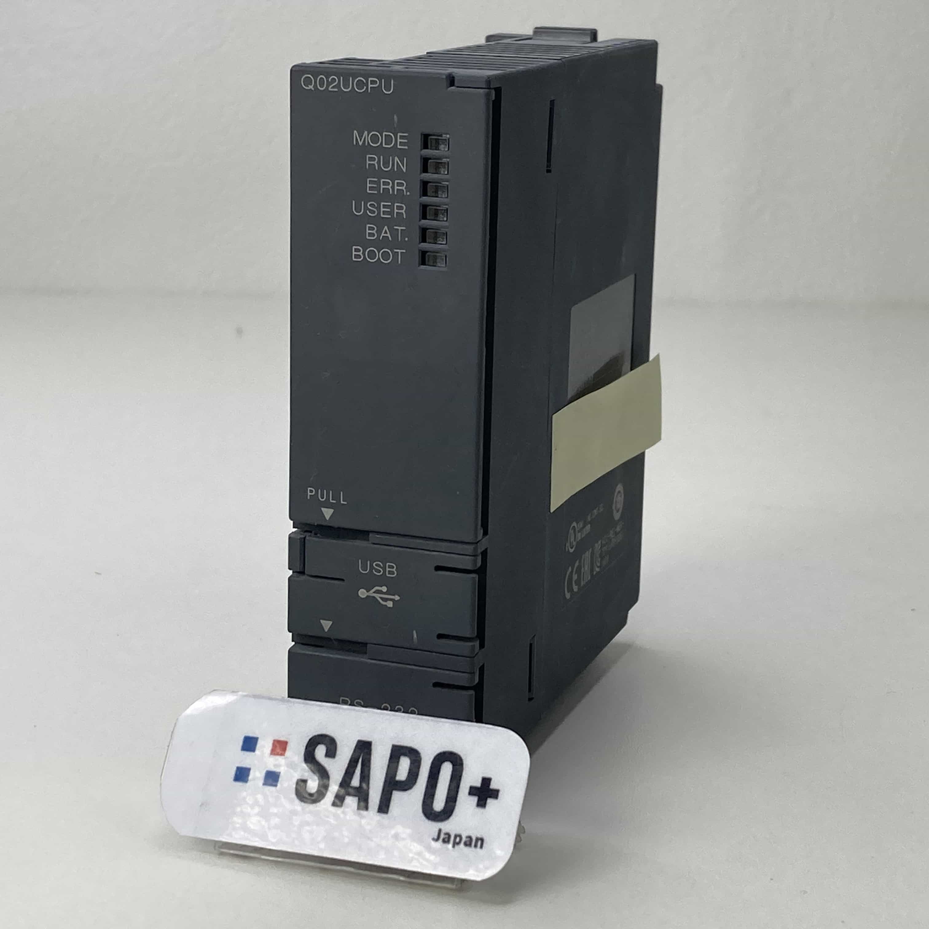 Q02UCPU 2016年製 動作確認済 ユニバーサルモデルQCPU 三菱電機