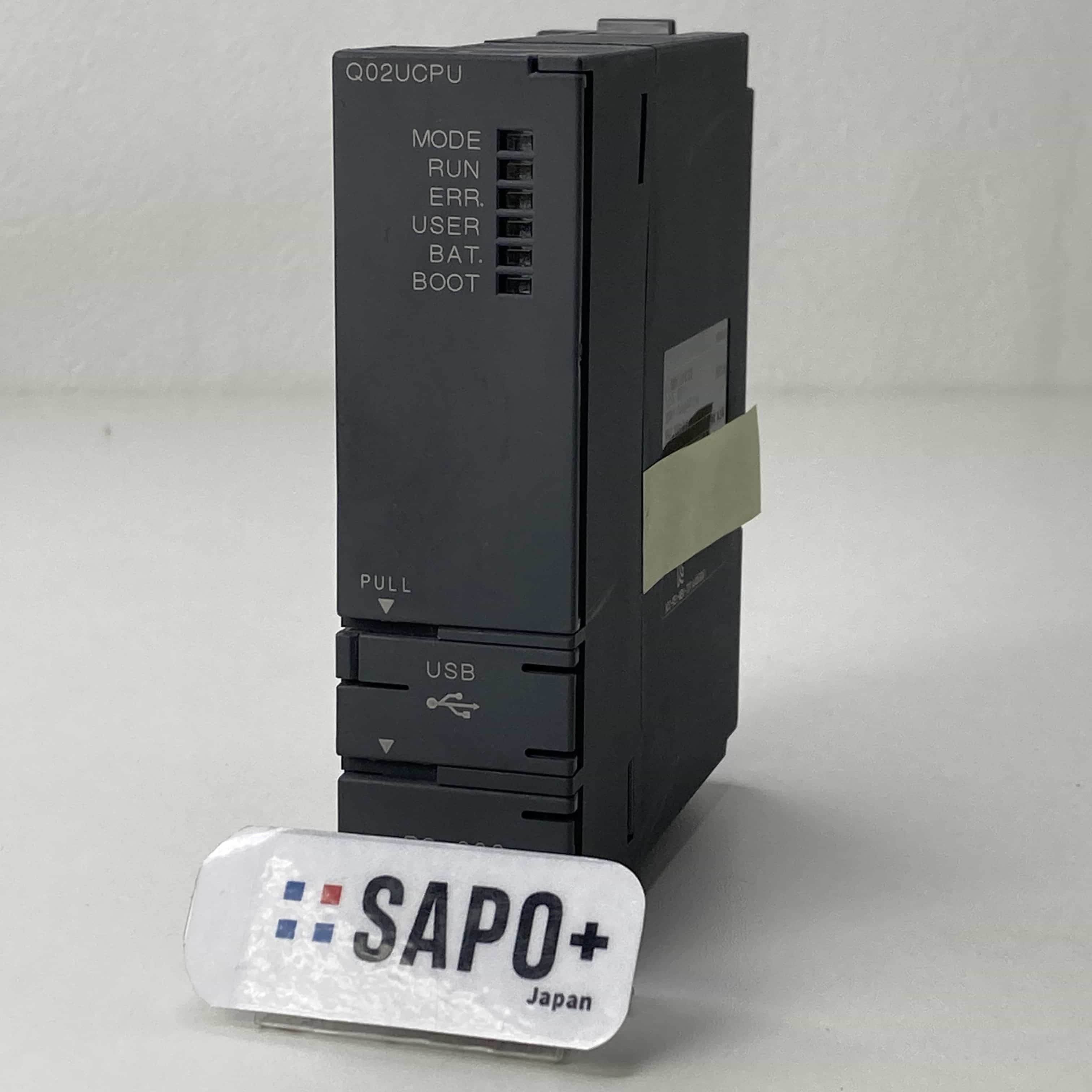 Q02UCPU 2013年製 動作確認済 ユニバーサルモデルQCPU 三菱電機