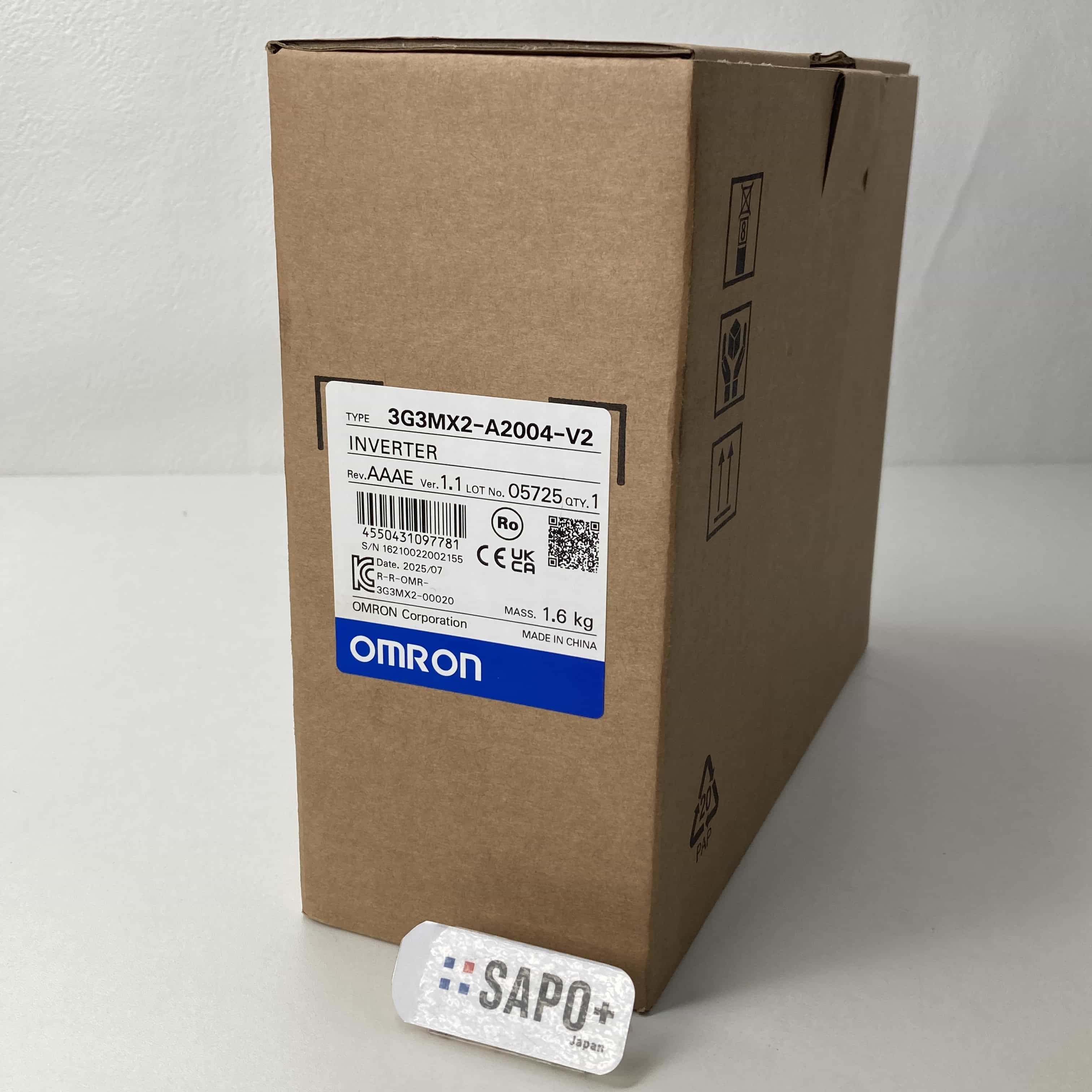 3G3MX2-A2004-V2 2025年製 多機能型小型インバータ オムロン