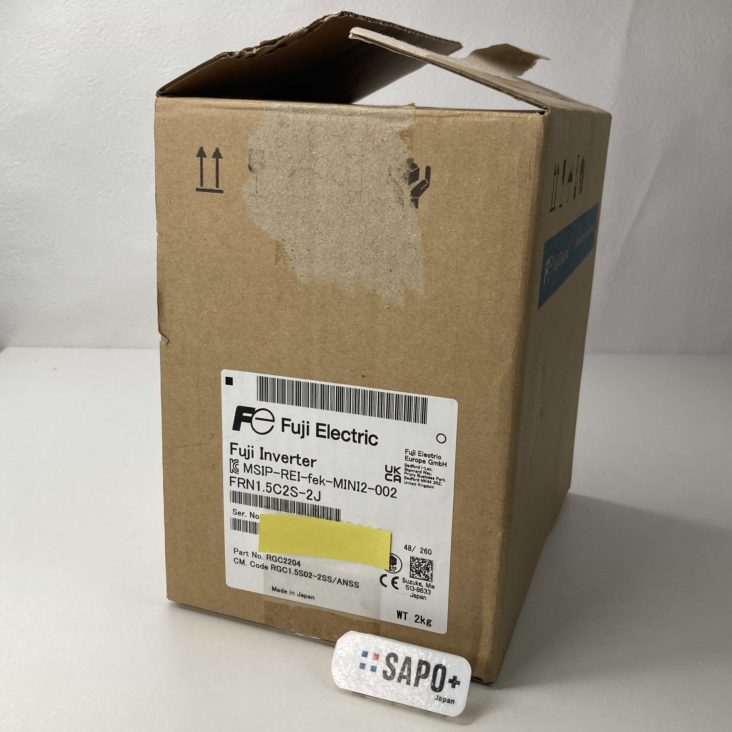 FRN1.5C2S-2J  箱開封済 コンパクト形インバータ（FRENIC-Miniシリーズ） 富士電機