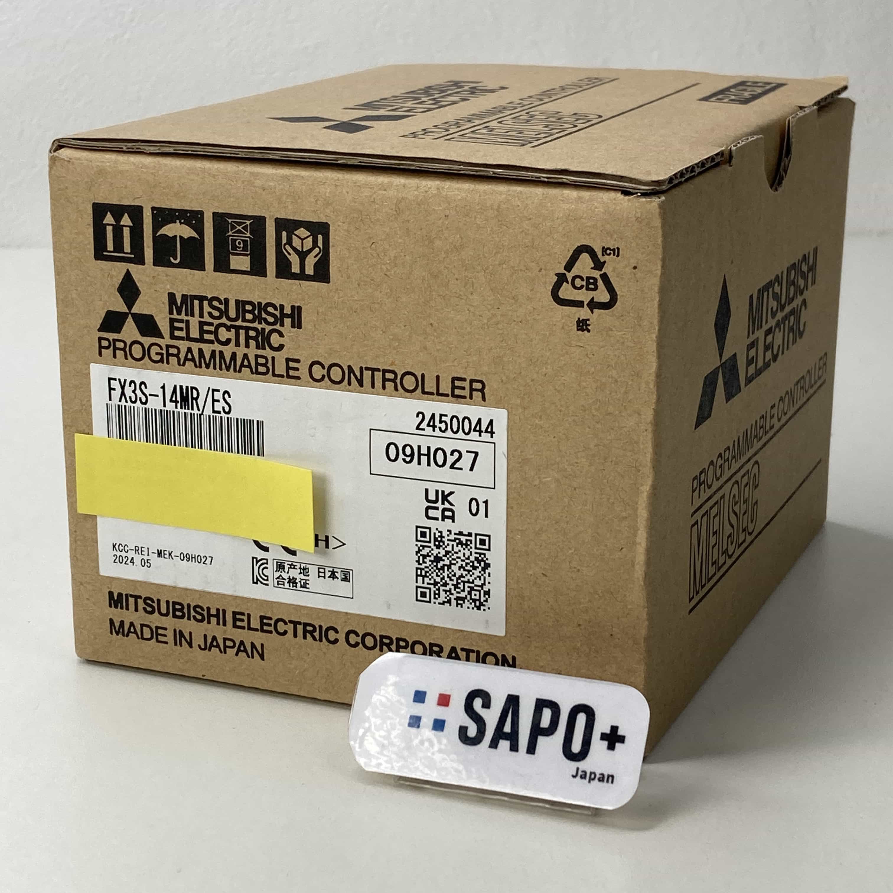 FX3S-14MR/ES 2024年製 マイクロシーケンサ基本ユニット 三菱電機