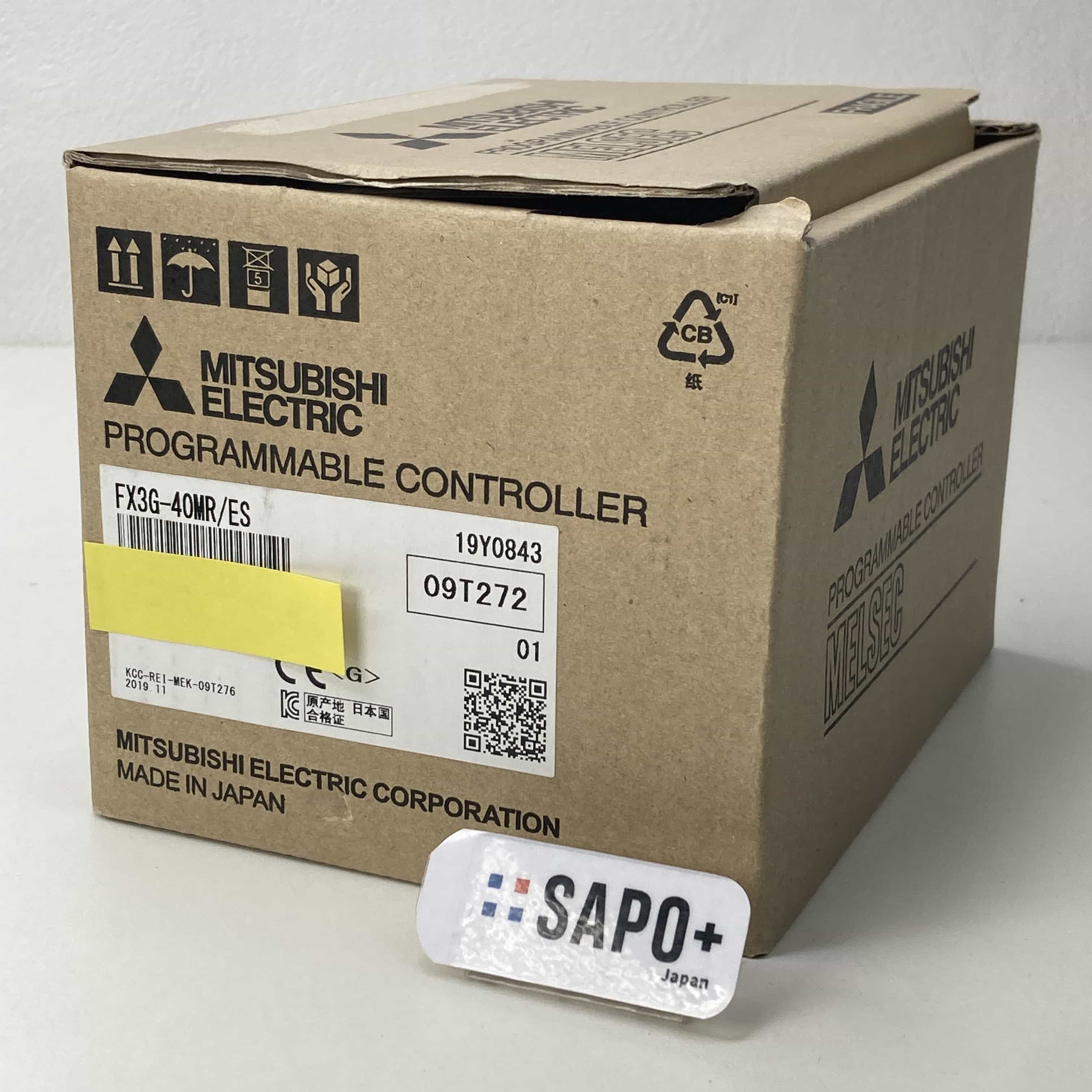 FX3G-40MR/ES 2019年製 マイクロシーケンサ基本ユニット 三菱電機