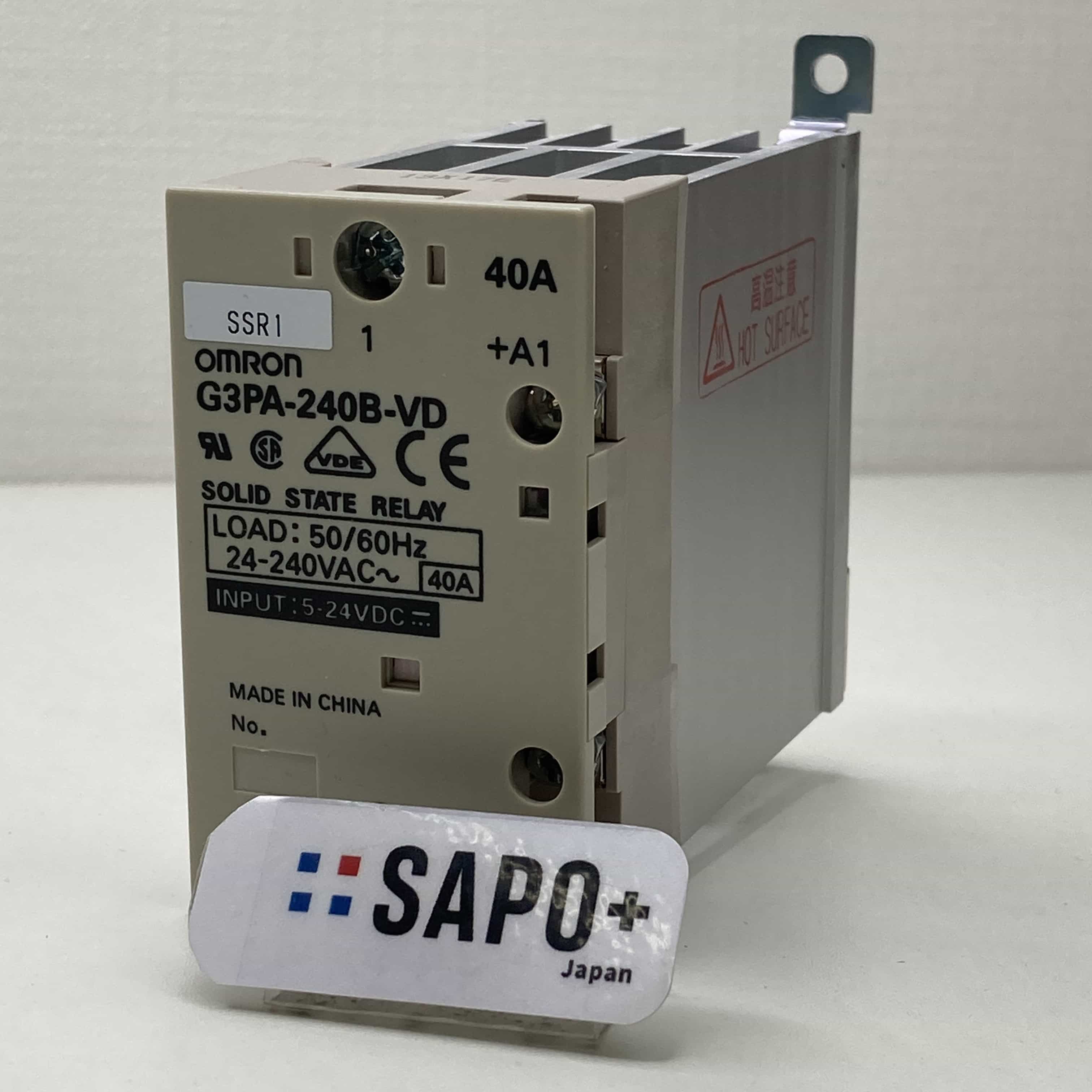 G3PA-240B-VD パワー・ソリッドステート・リレー（SSR） オムロン