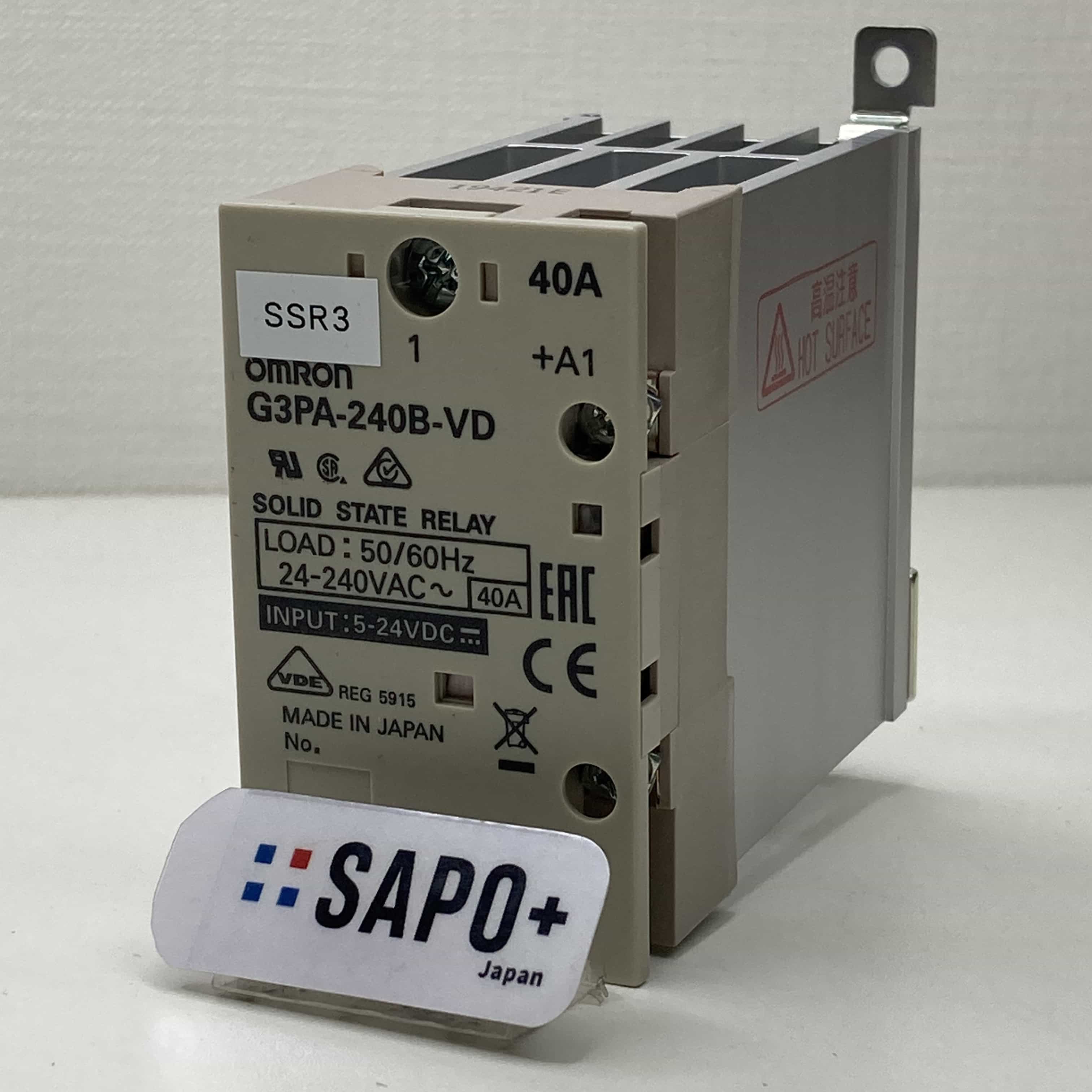 G3PA-240B-VD パワー・ソリッドステート・リレー（SSR） オムロン
