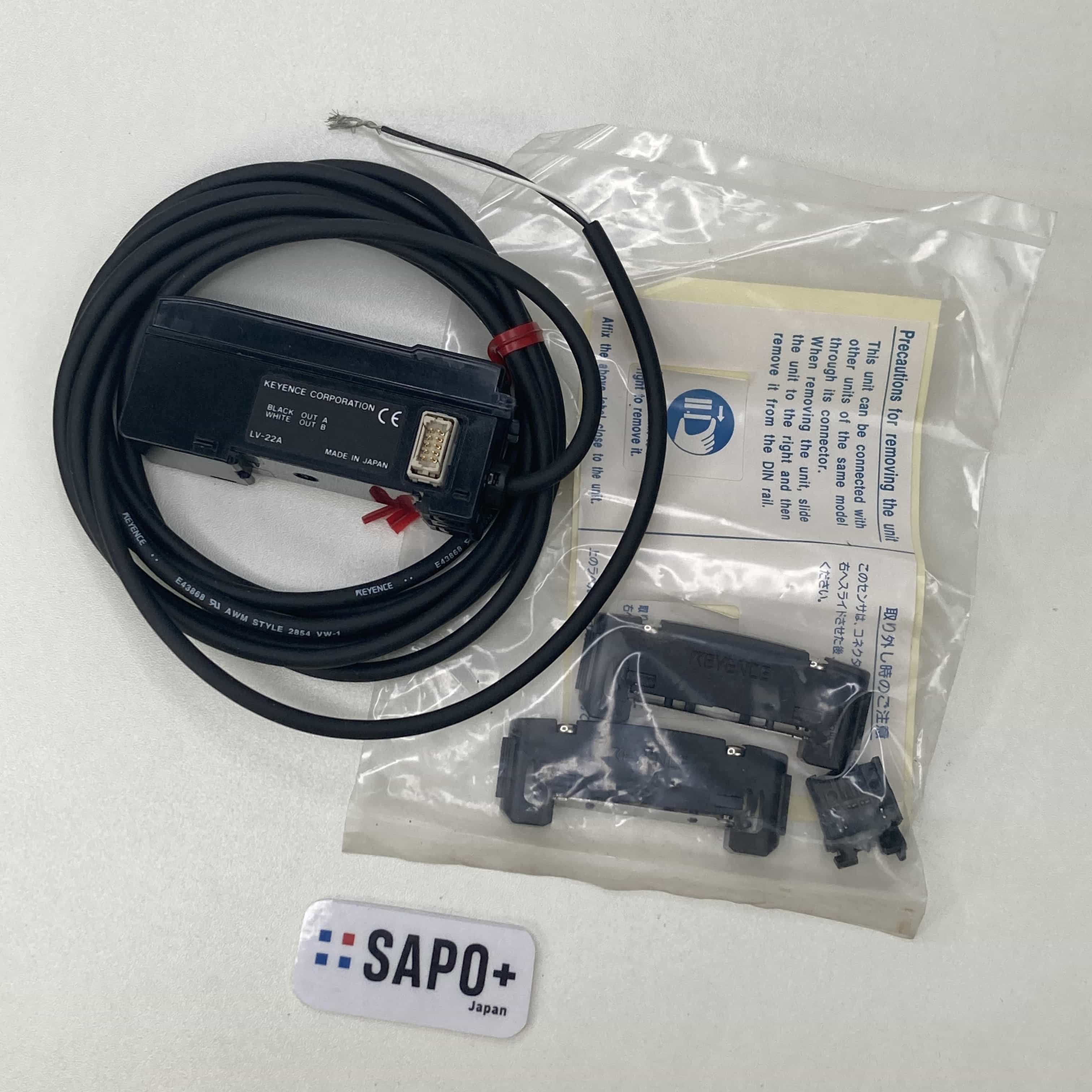 LV-22A  箱無/未使用品/取説無 デジタルレーザセンサ アンプユニット（増設用） キーエンス