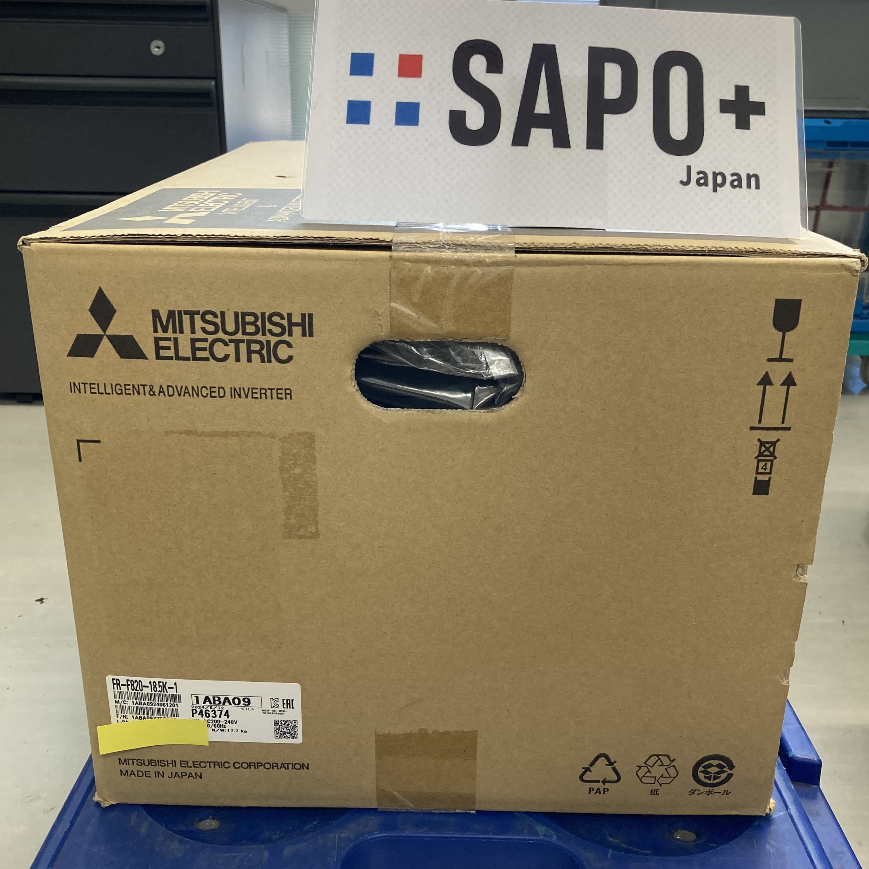 FR-F820-18.5K-1 2024年製 ファン・ポンプ用インバータ（FREQROL-F800シリーズ） 三菱電機