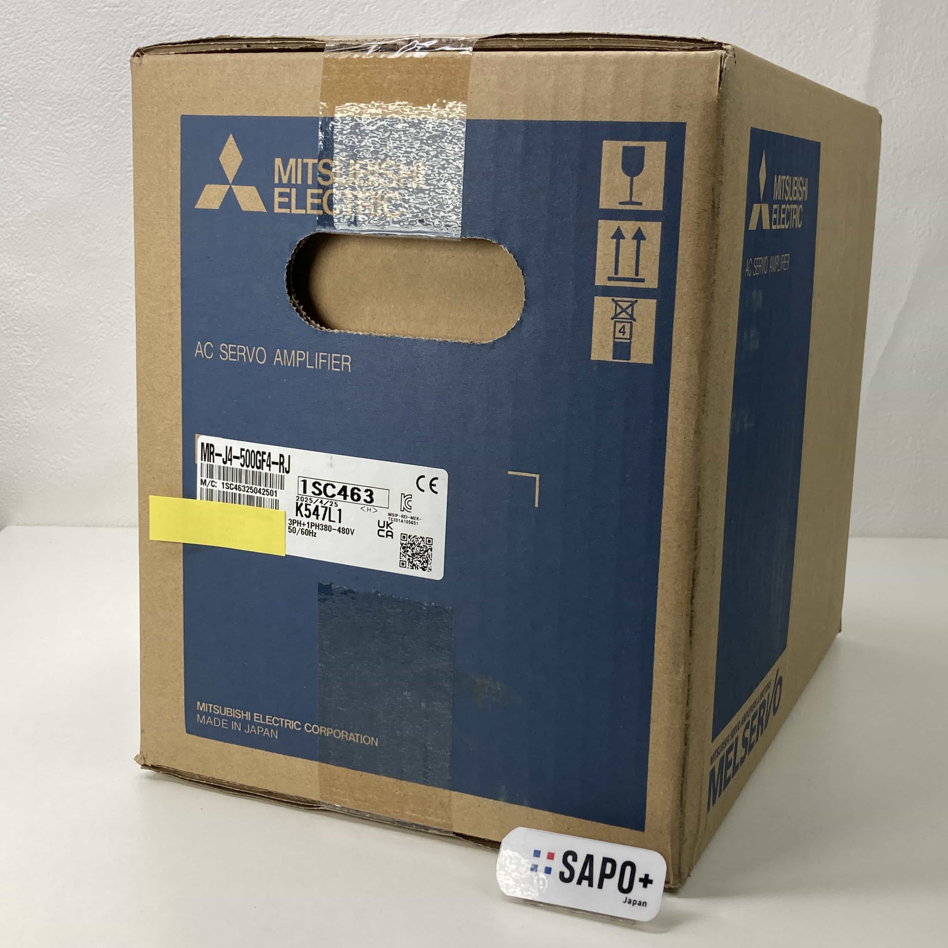 MR-J4-500GF4-RJ  2025年製 印字有/箱ランダム ACサーボアンプ（400V級・CC-Link IE Field対応） 三菱電機