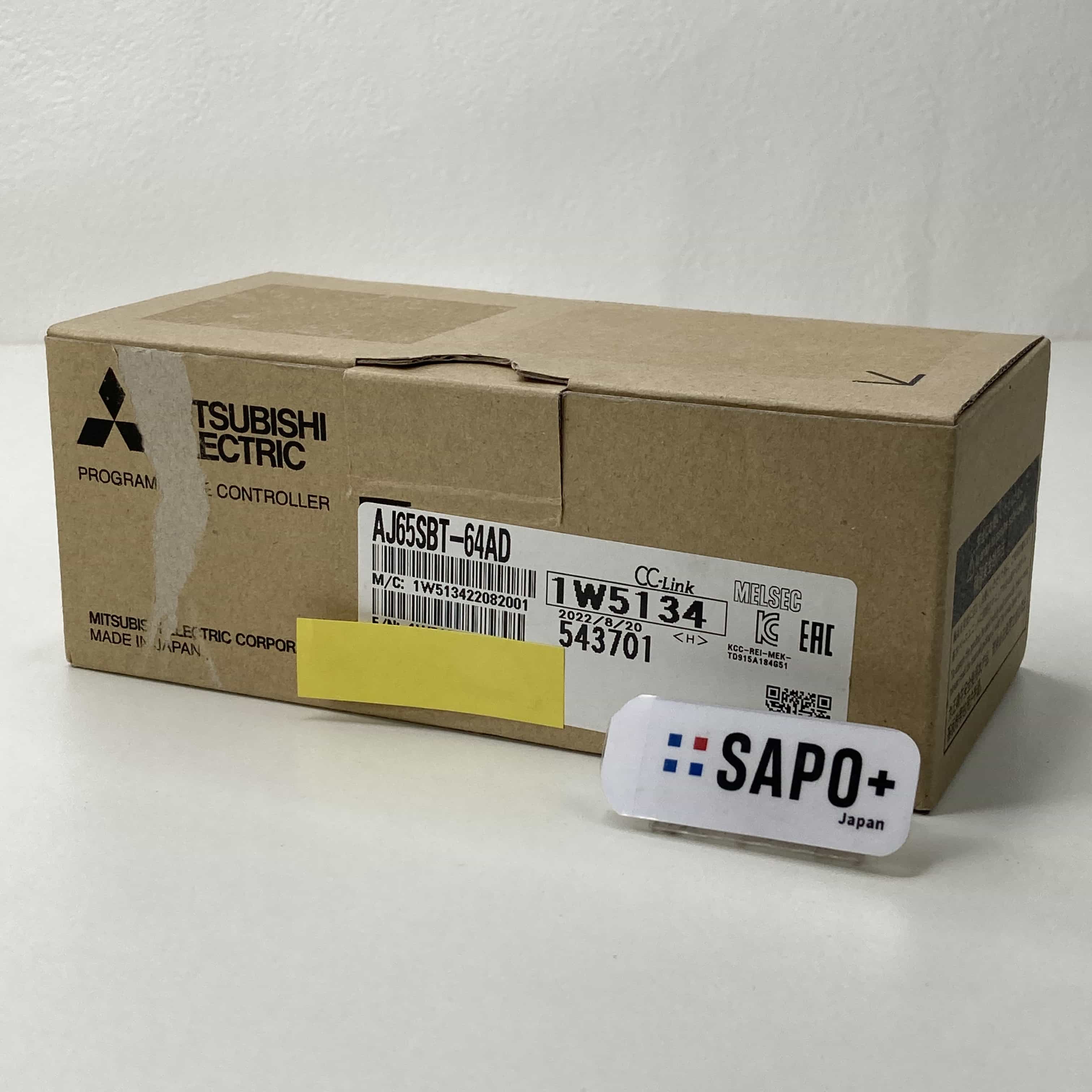 AJ65SBT-64AD 2022年製 内袋開封済 アナログ入力ユニット（CC-Link用） 三菱電機