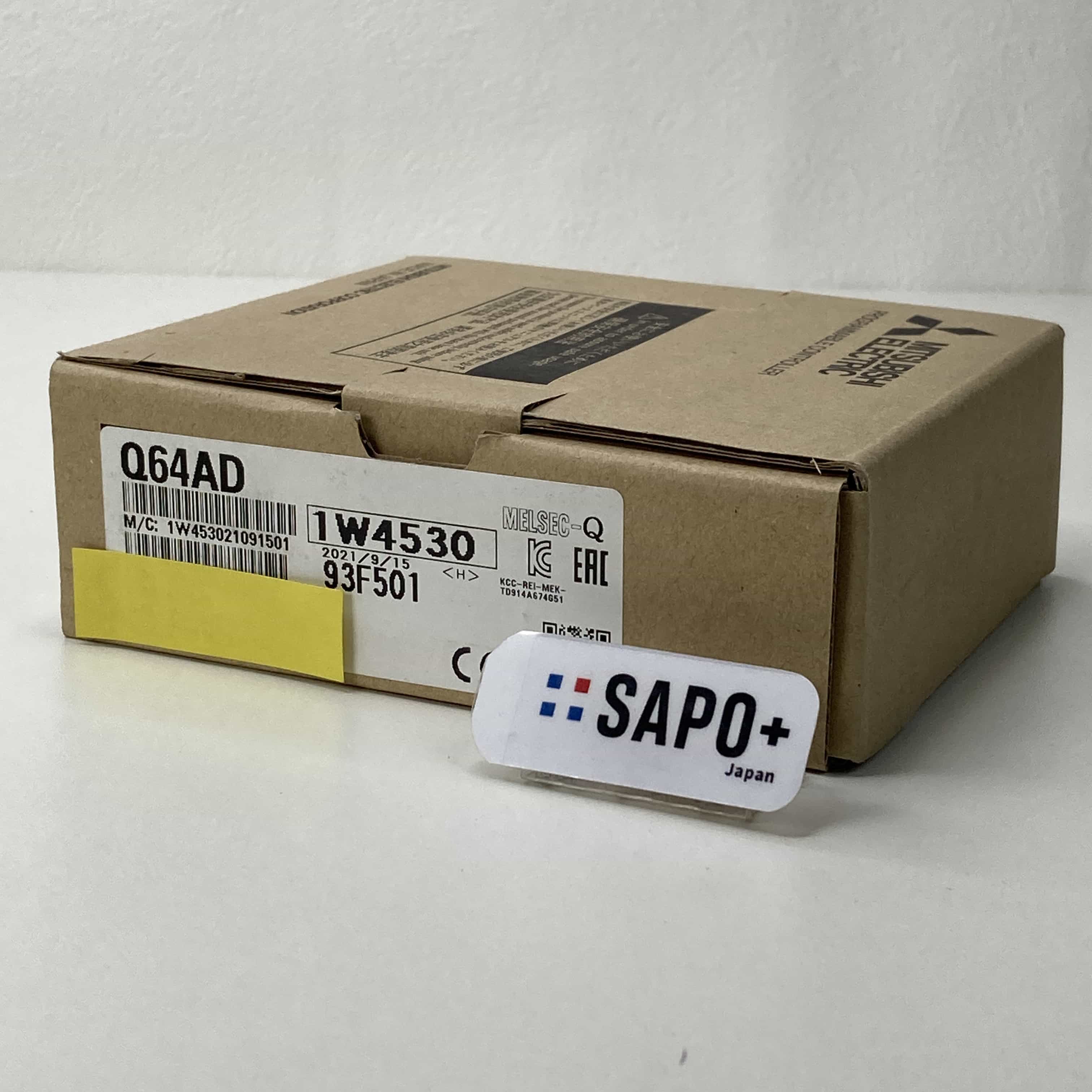 Q64AD 2021年製 端子部無/内袋開封済 アナログ入力ユニット（Qシリーズ） 三菱電機