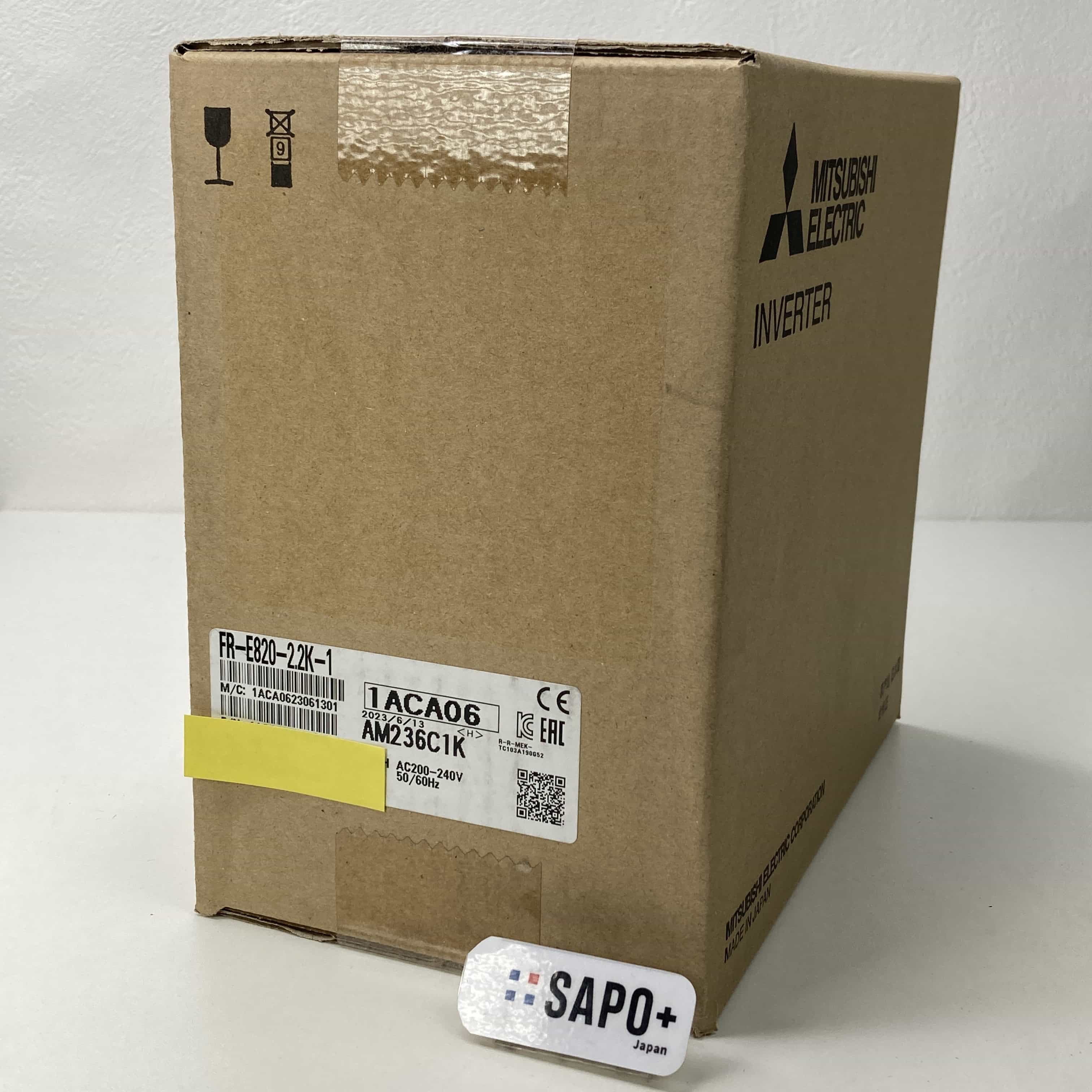 FR-E820-2.2K-1 2023年製 コンパクト形インバータ（FREQROL-E800） 三菱電機