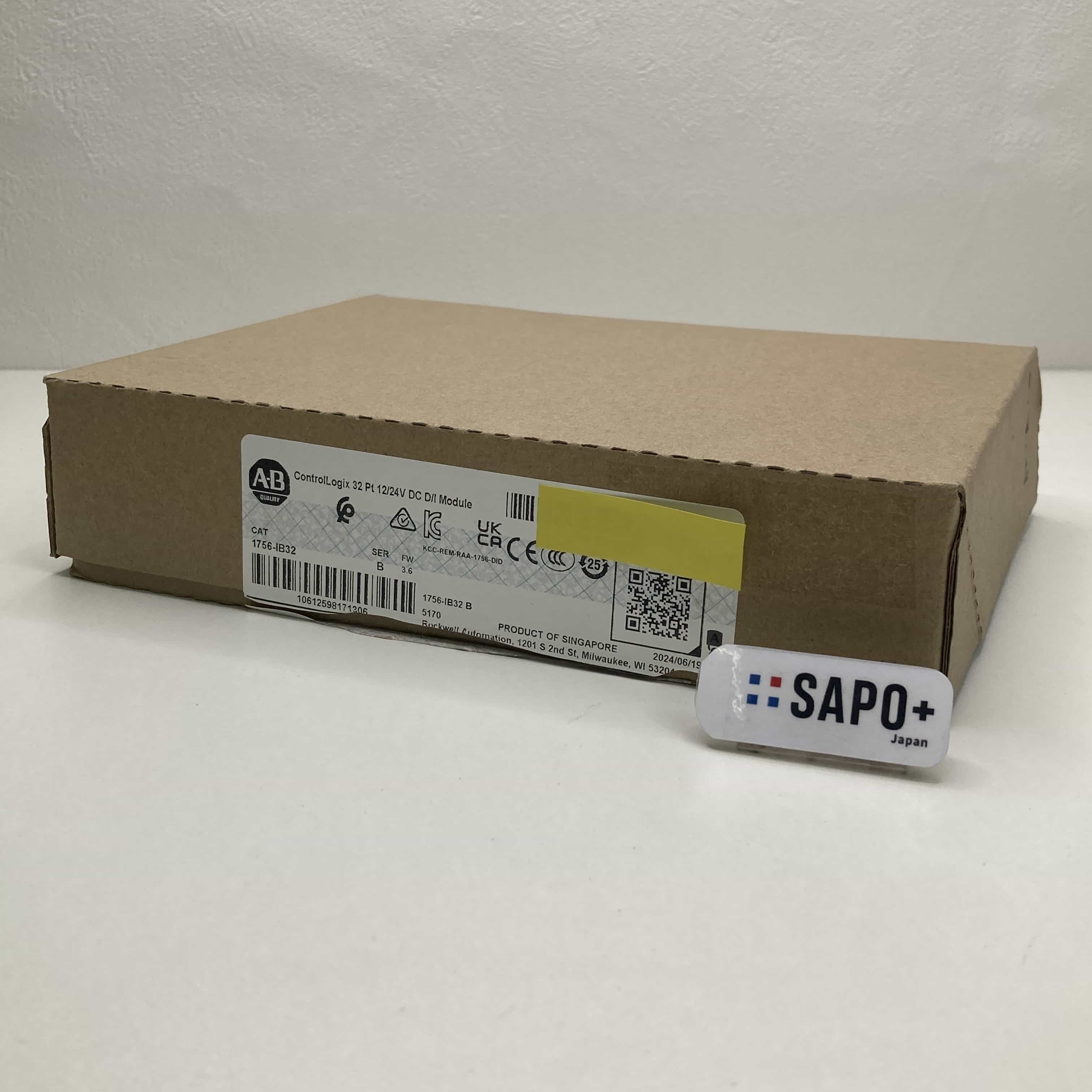 1756-IB32 2024年製 箱開封済 デジタル入力モジュール（ロッシュウェル：ControlLogix） Allen-Bradley