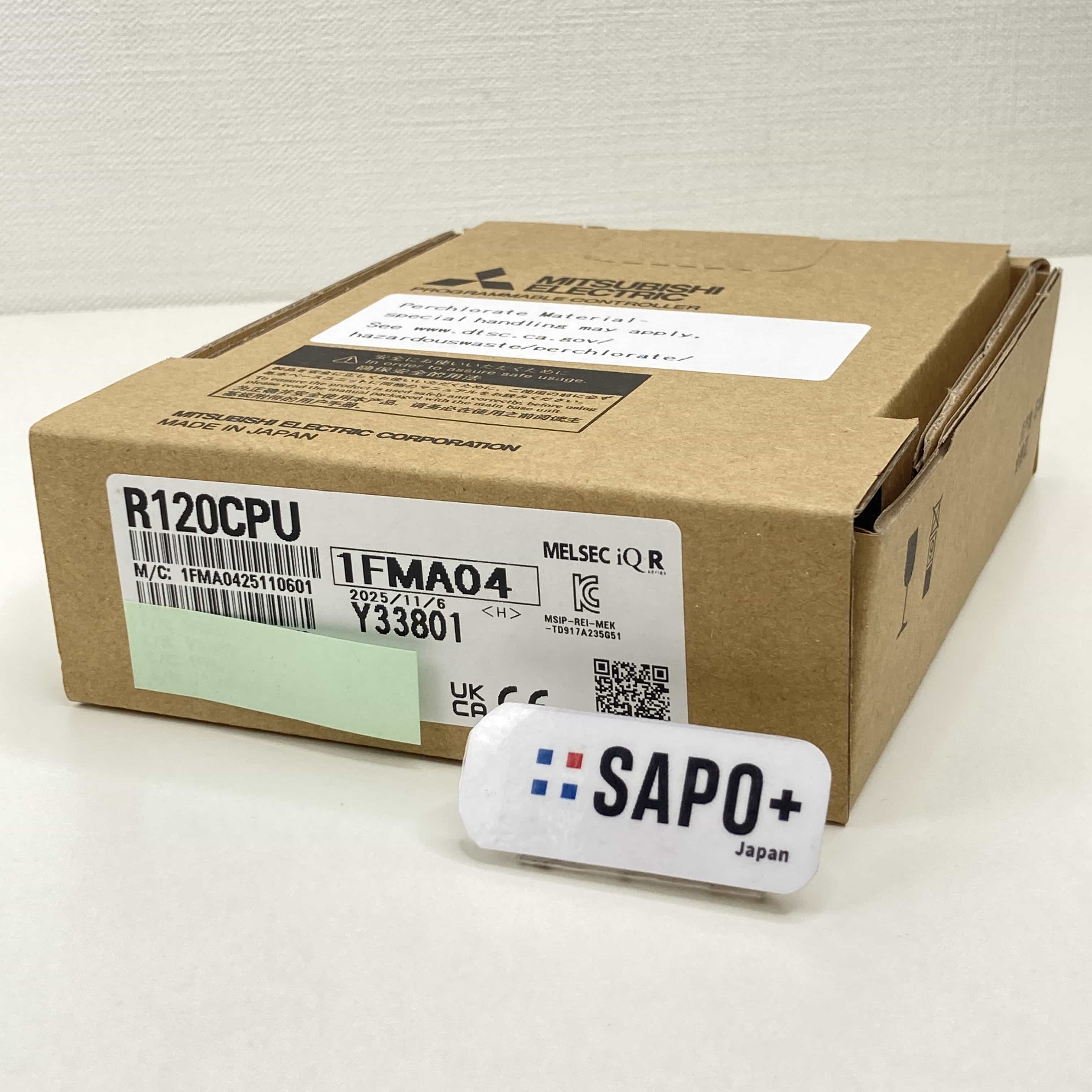 R120CPU 2025年製 iQ-Rシリーズ シーケンサCPUユニット 三菱電機