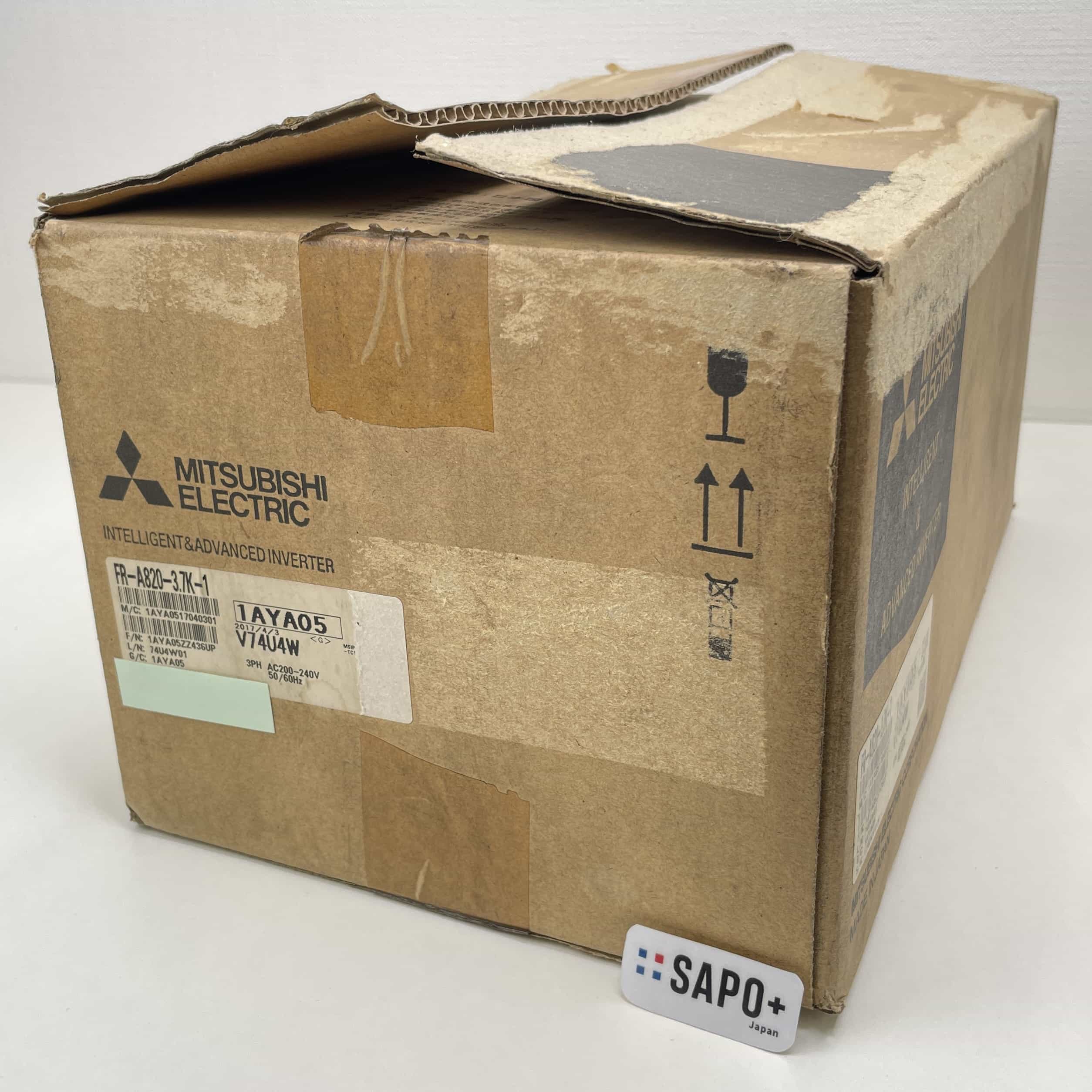 FR-A820-3.7K-1 2017年製 箱開封済 インバータ 三菱電機