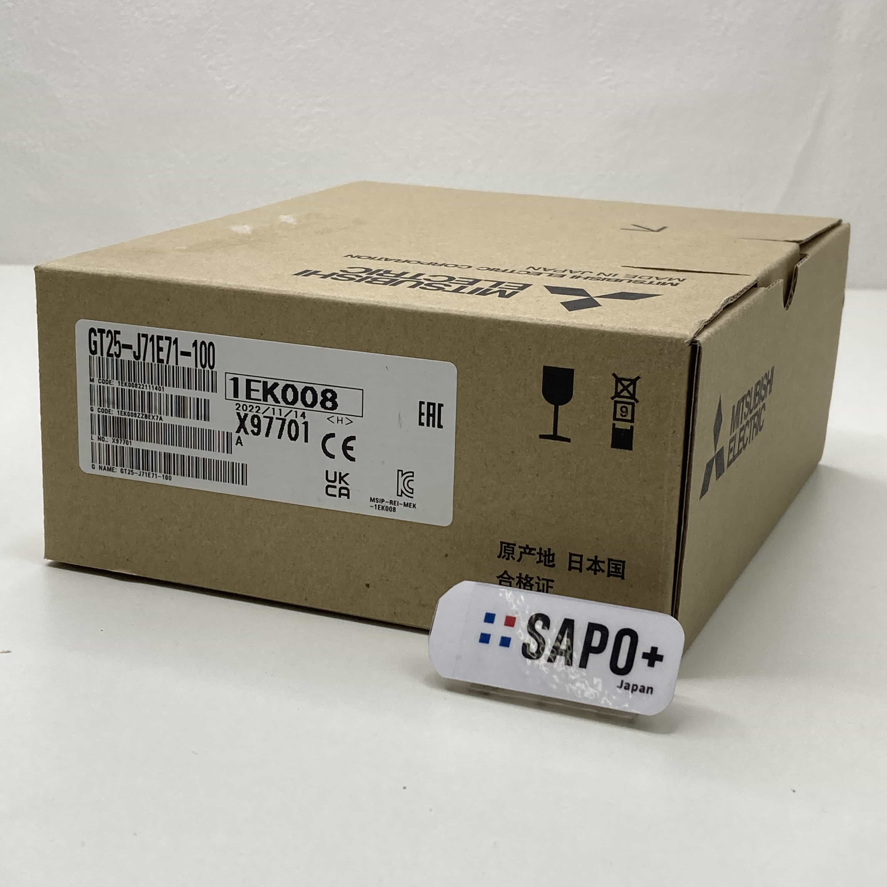 GT25-J71E71-100 2022年製 Ethernetインタフェースユニット 三菱電機