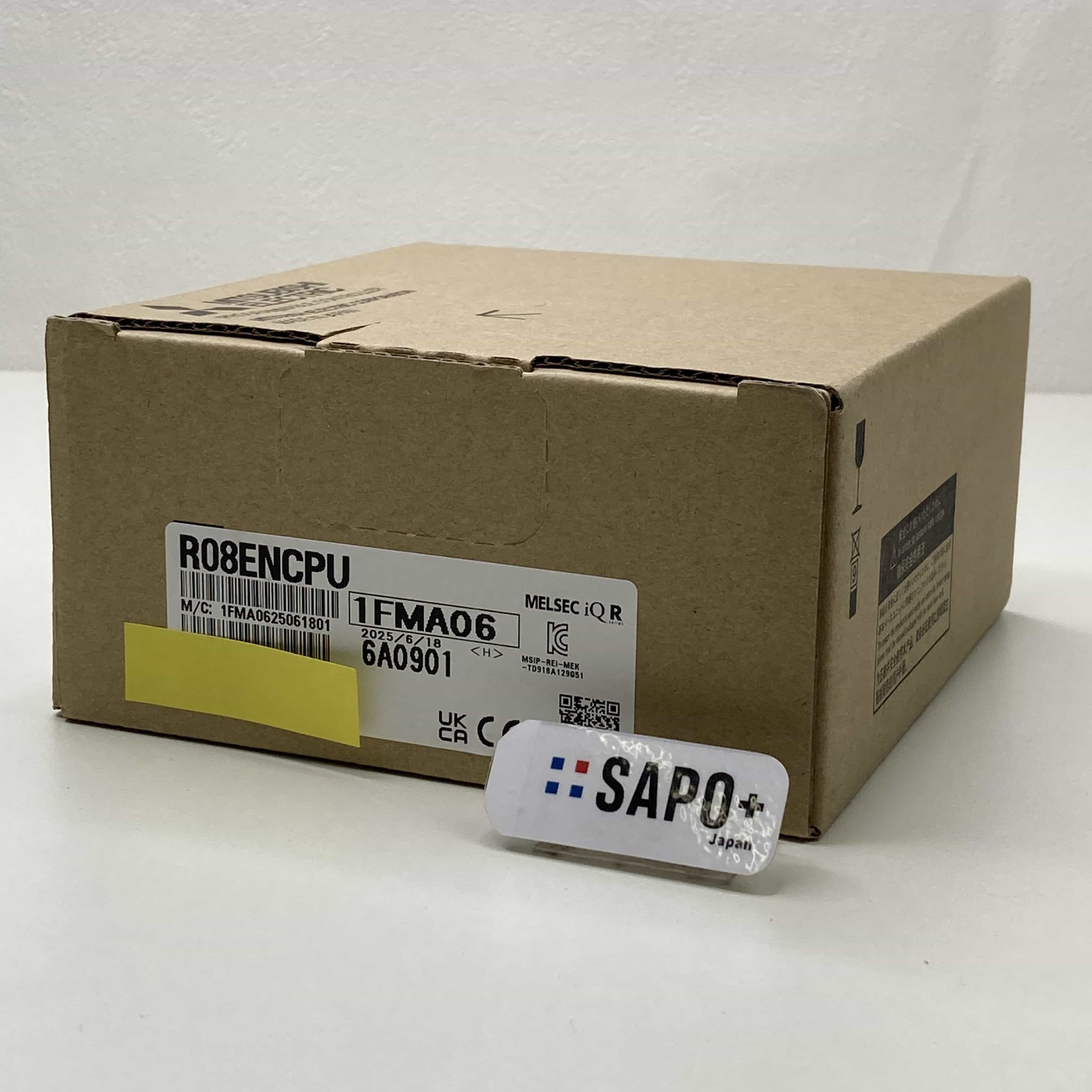 R08ENCPU 2025年製 CPUユニット（ネットワーク機能内蔵） 三菱電機