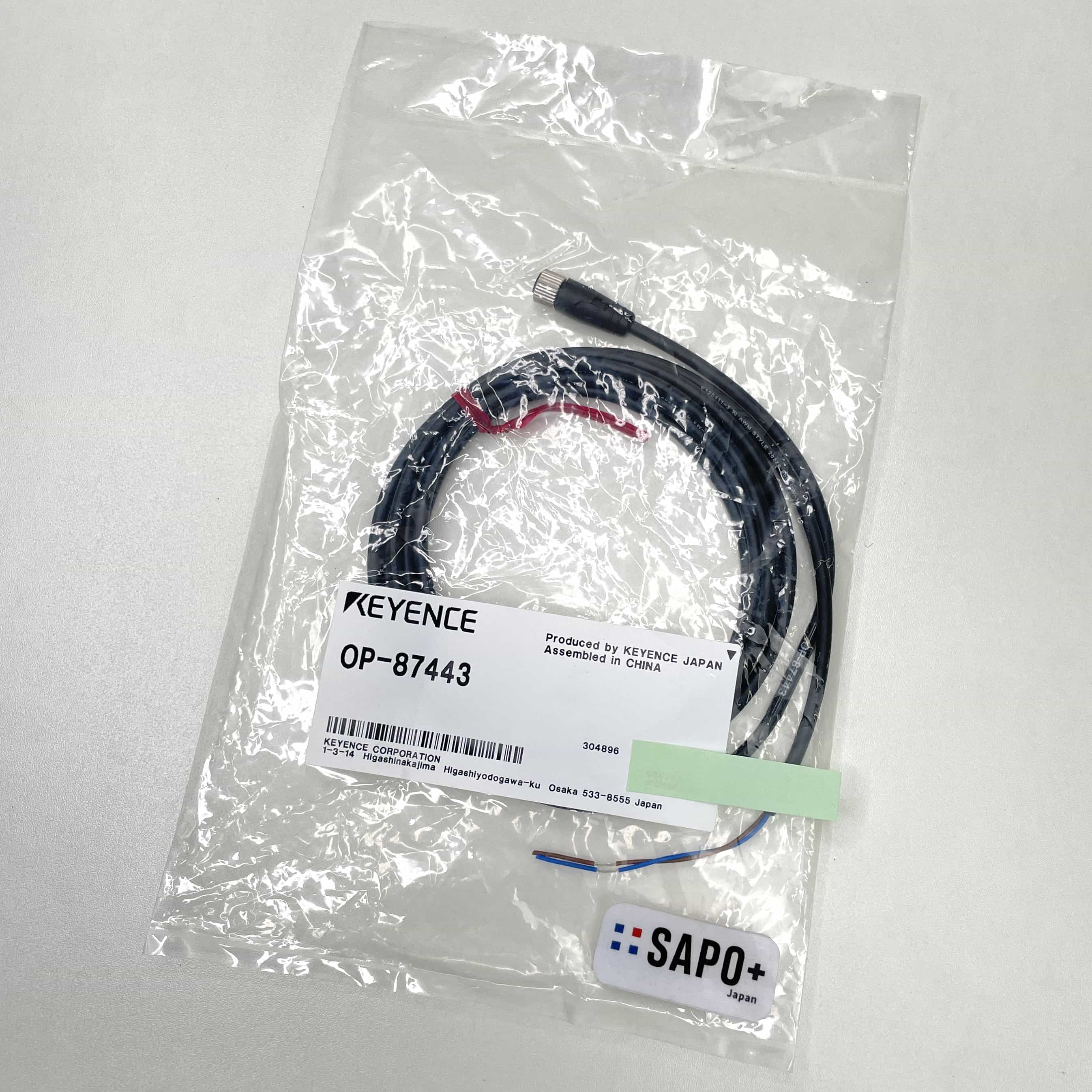 OP-87443 センサヘッド接続ケーブル キーエンス