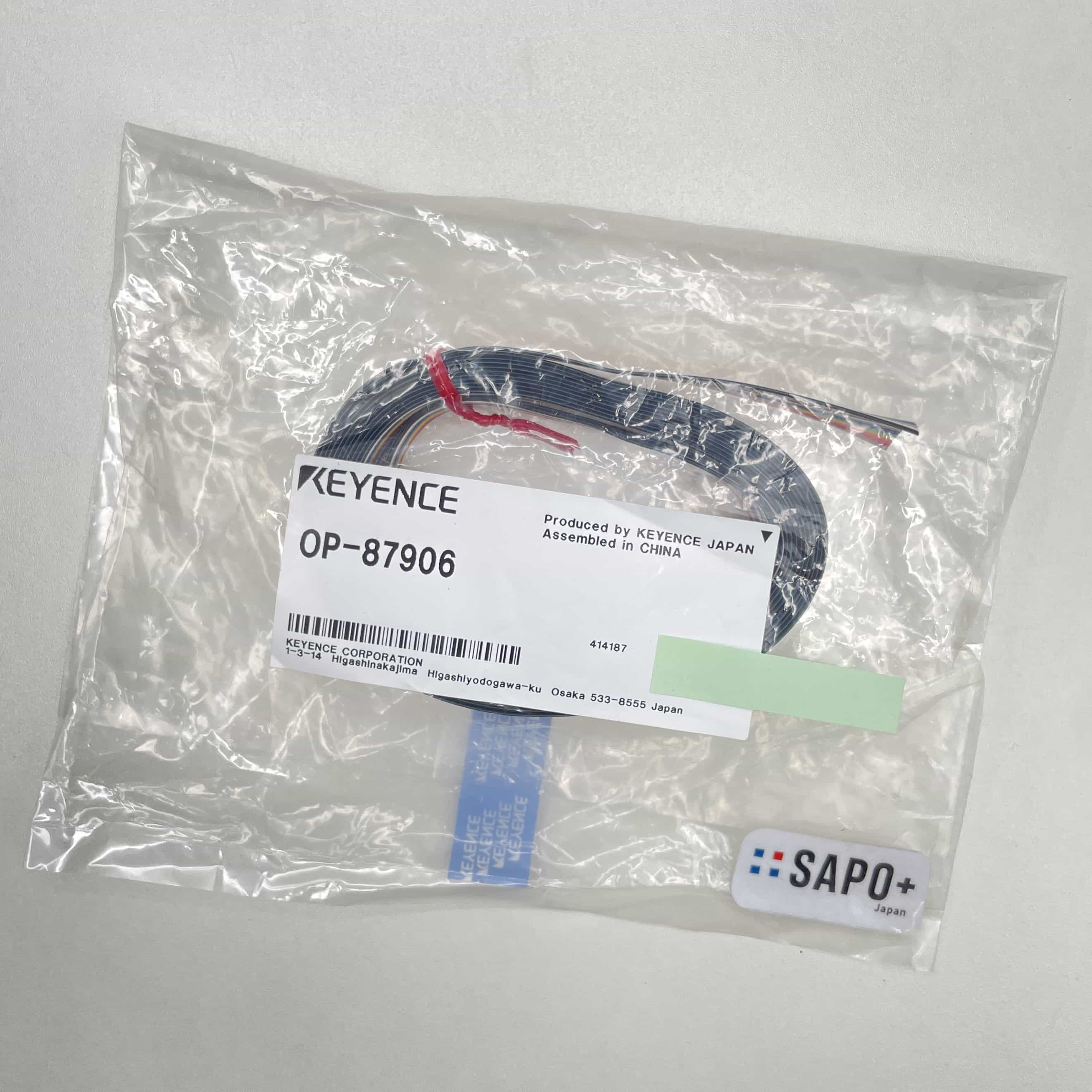 OP-87906 電源・I/Oケーブル（耐屈曲タイプ） キーエンス