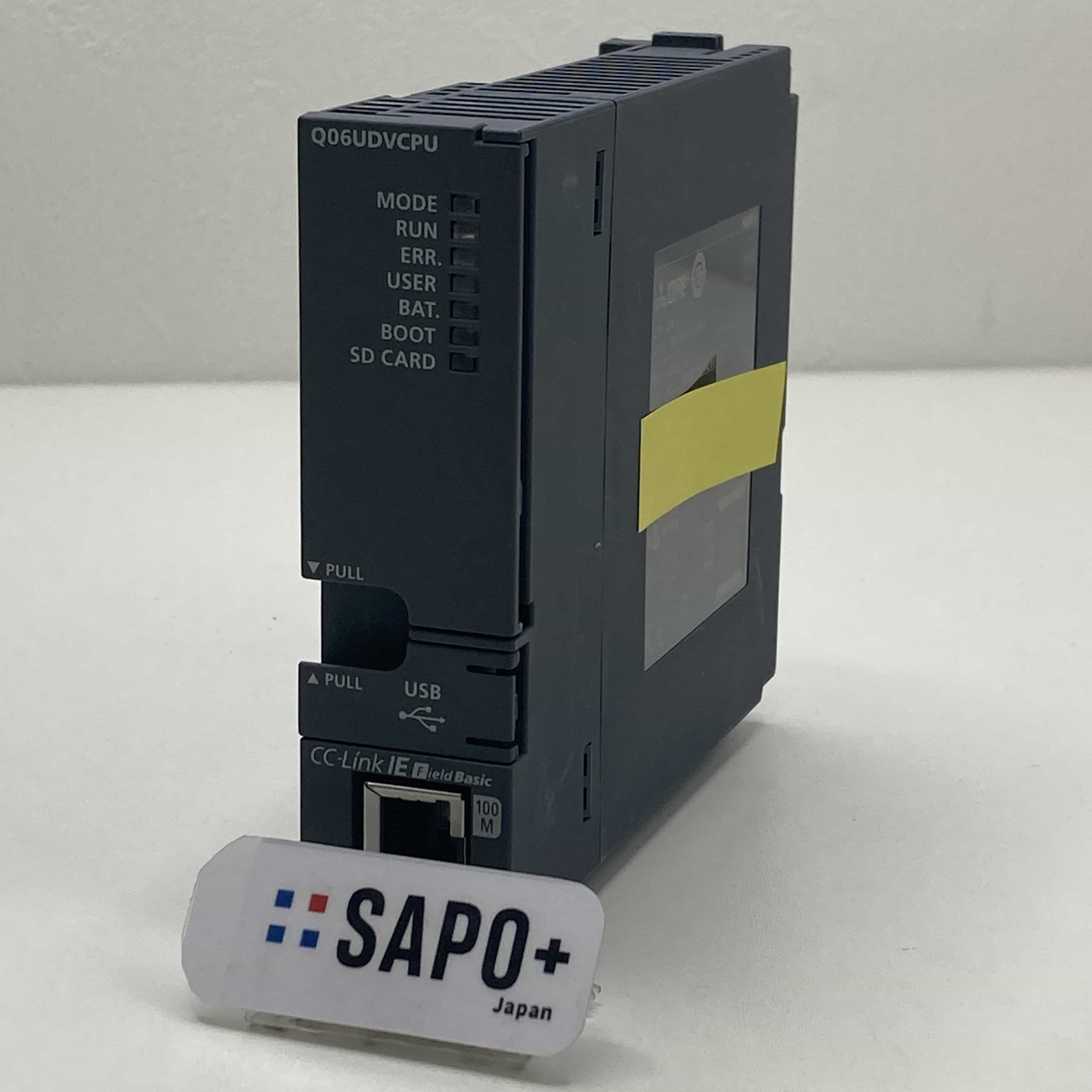 Q06UDVCPU 2023年製 初期化済 高速タイプユニバーサルモデルCPU 三菱電機