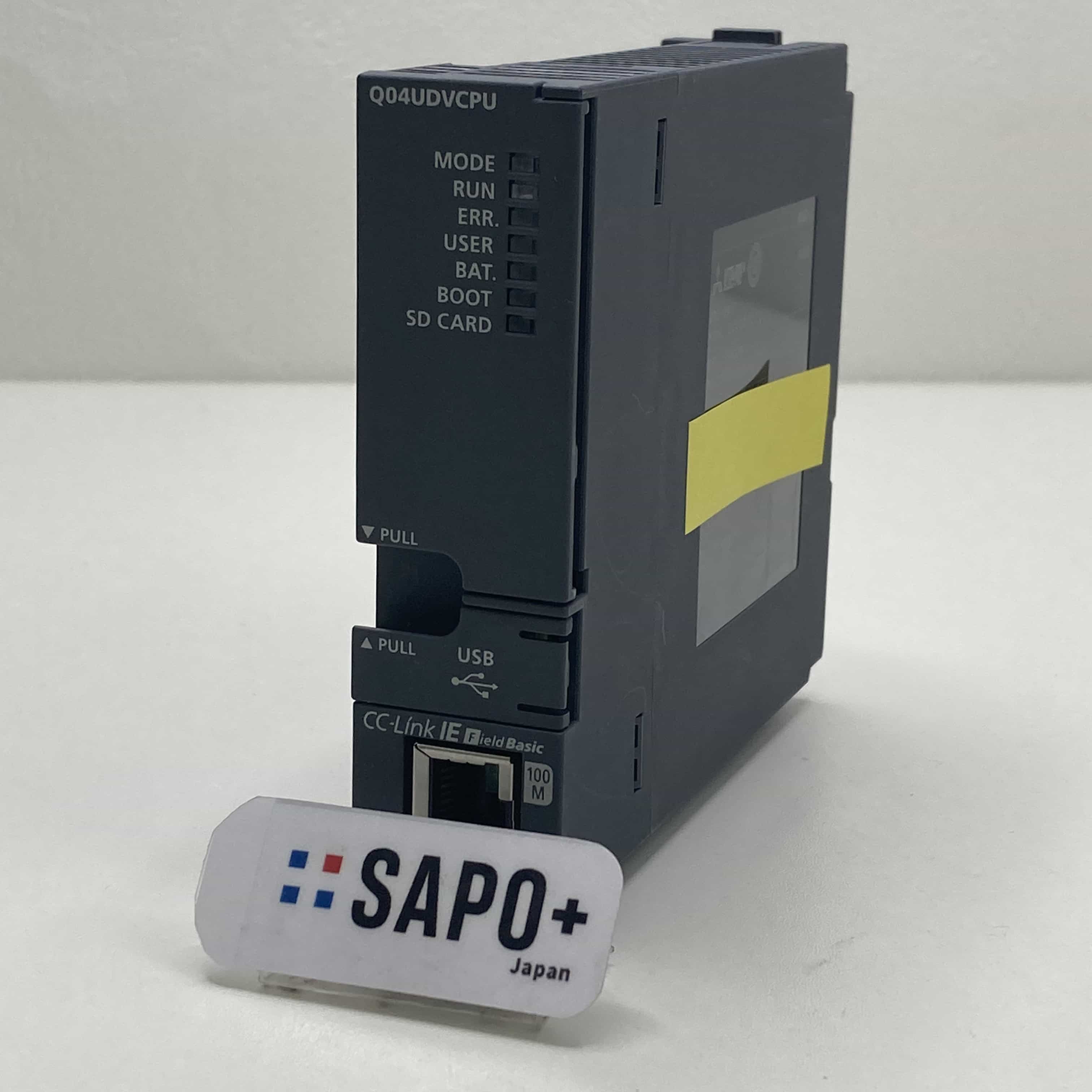 Q04UDVCPU 2023年製 初期化済 高速タイプユニバーサルモデルCPU 三菱電機