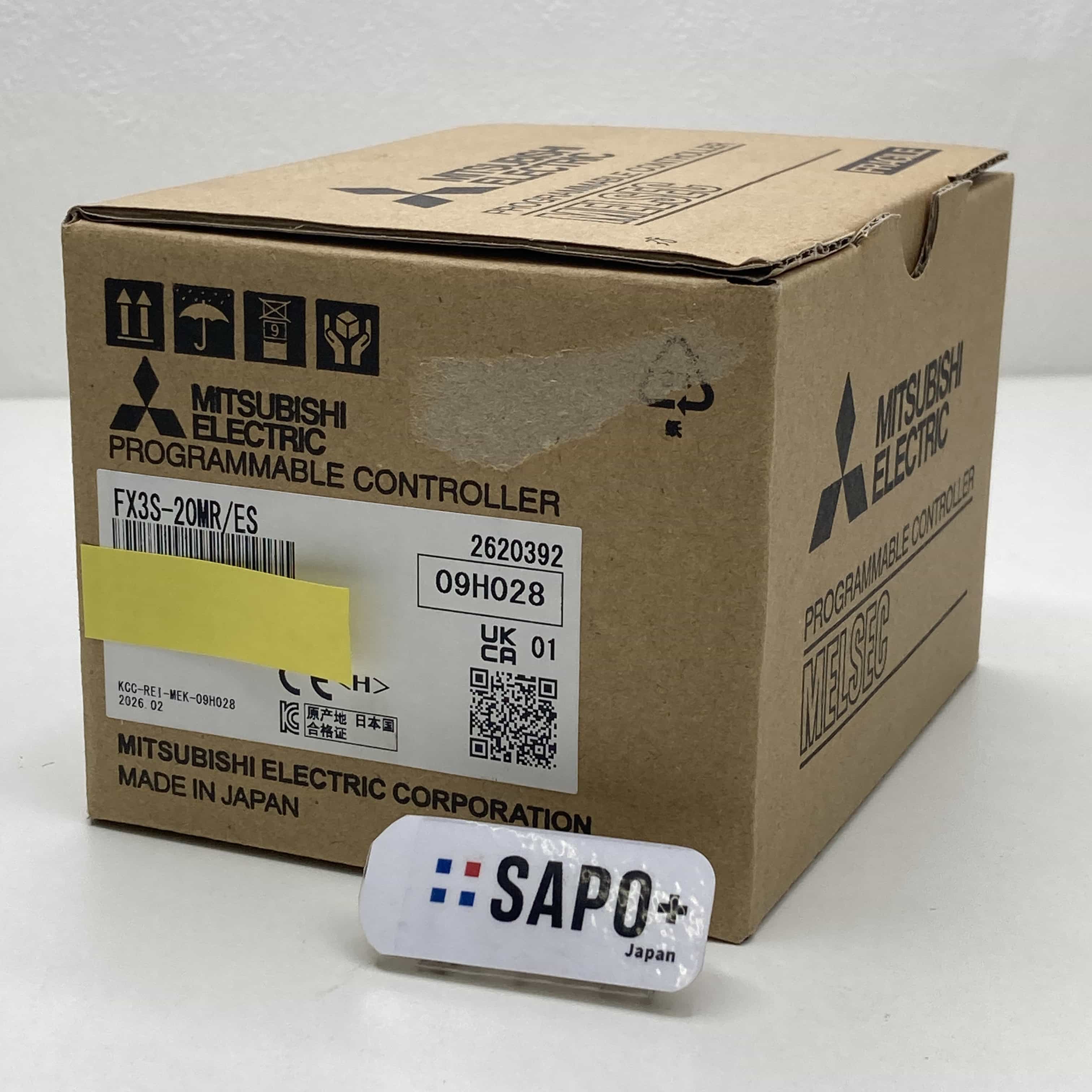 FX3S-20MR/ES 2026年製 マイクロシーケンサ基本ユニット 三菱電機