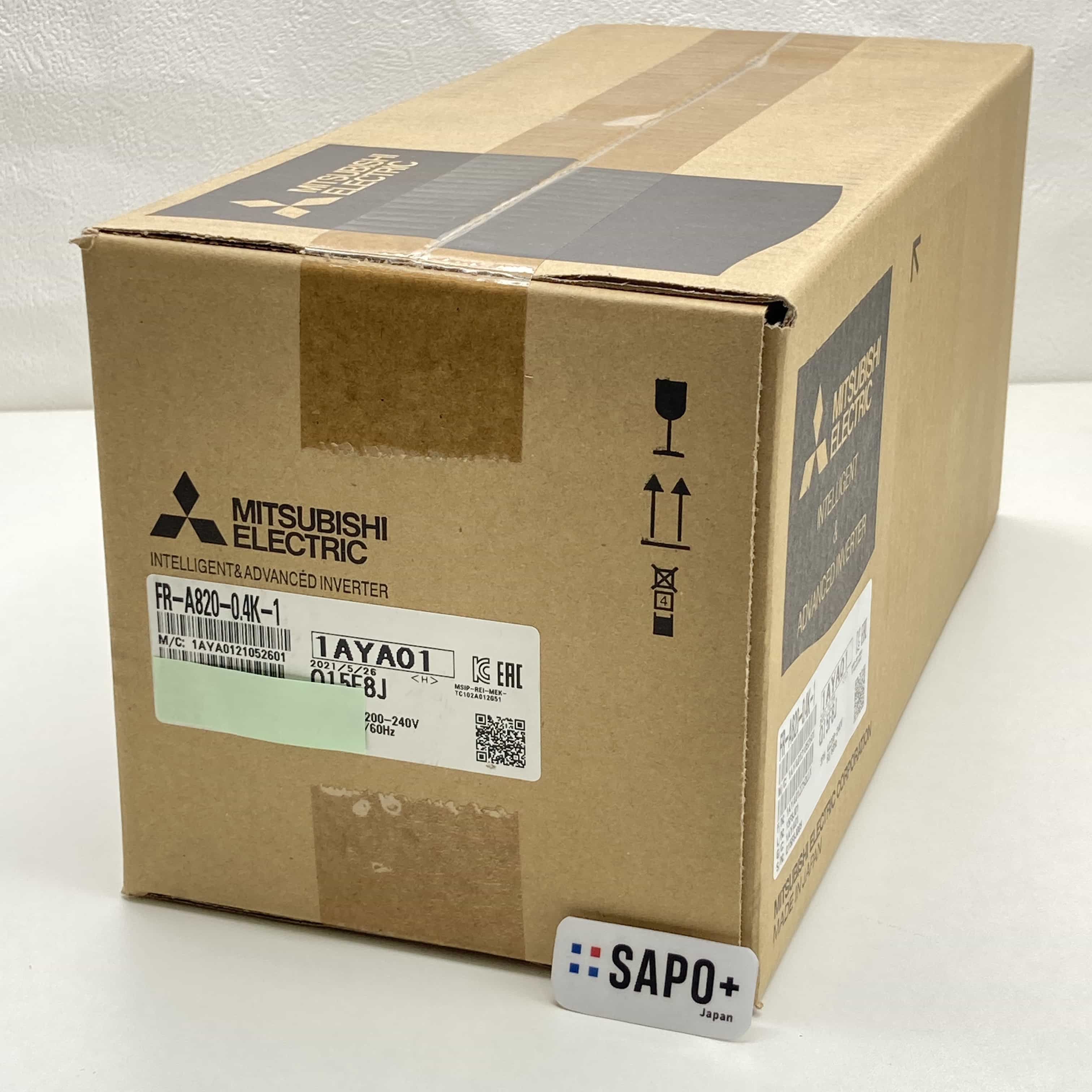 FR-A820-0.4K-1 2021年製 高機能・次世代インバータ 三菱電機