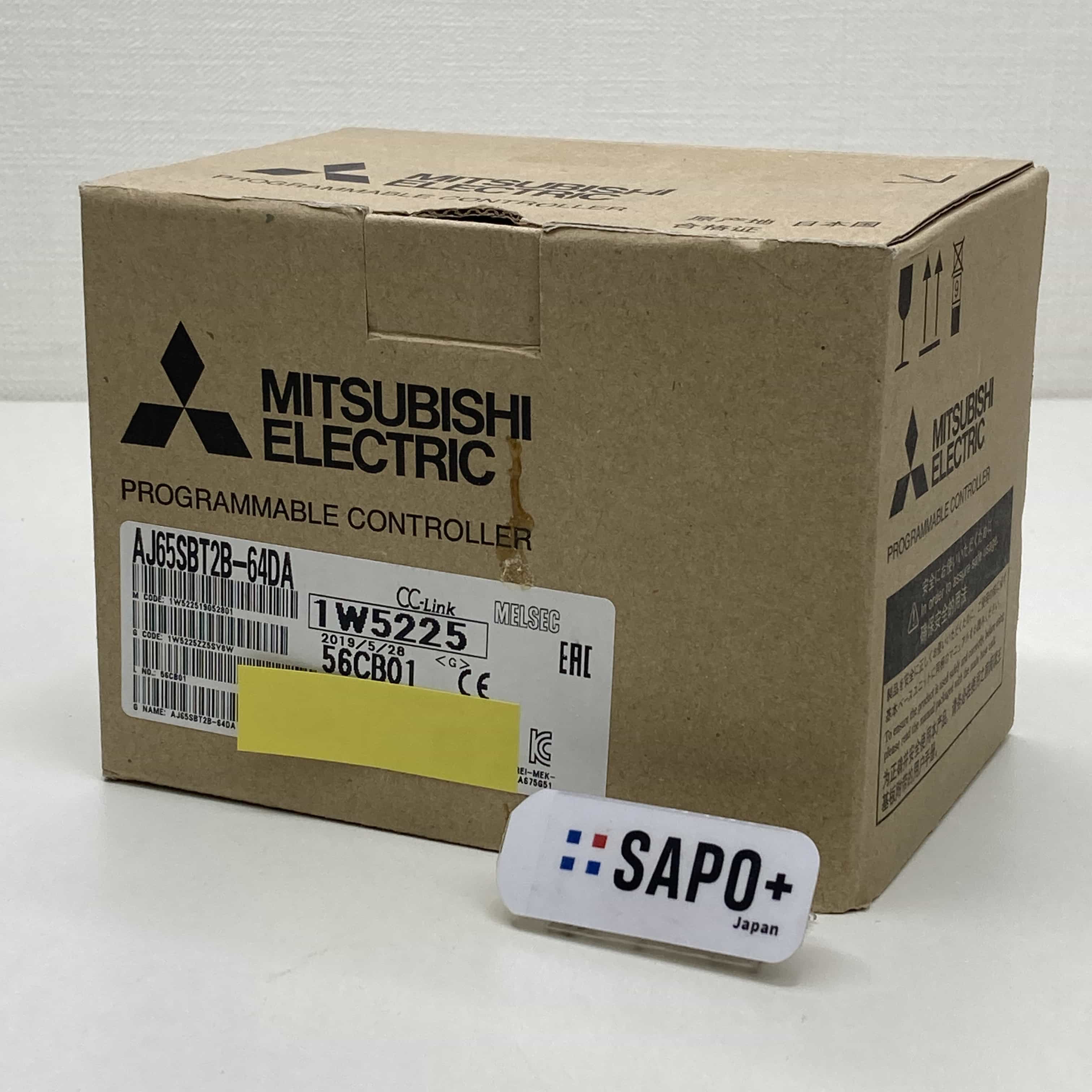 AJ65SBT2B-64DA 2019年製 デジタル－アナログ変換ユニット（CC-Link用・2段端子台） 三菱電機