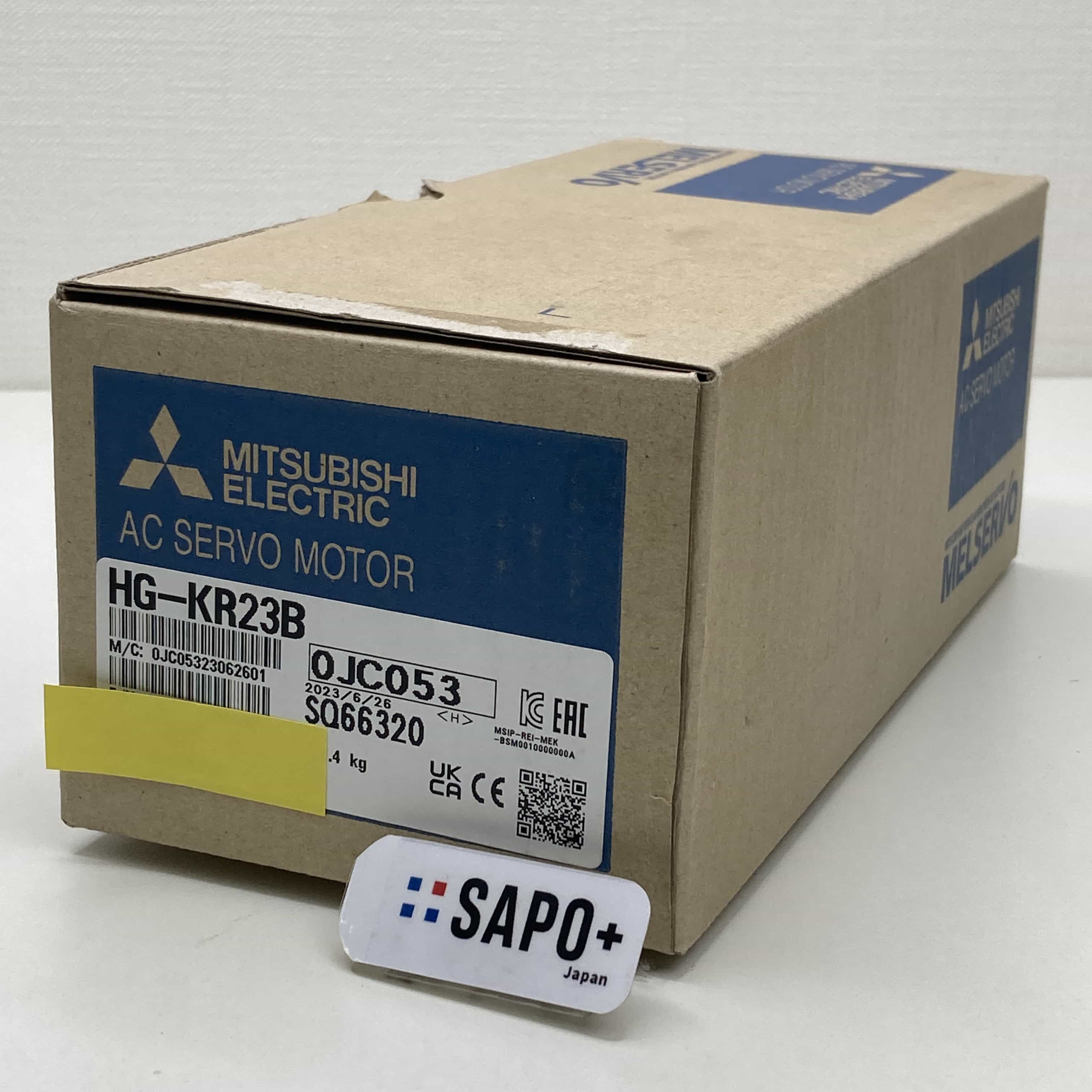 HG-KR23B 2023年製 ACサーボモータ（電磁ブレーキ付） 三菱電機