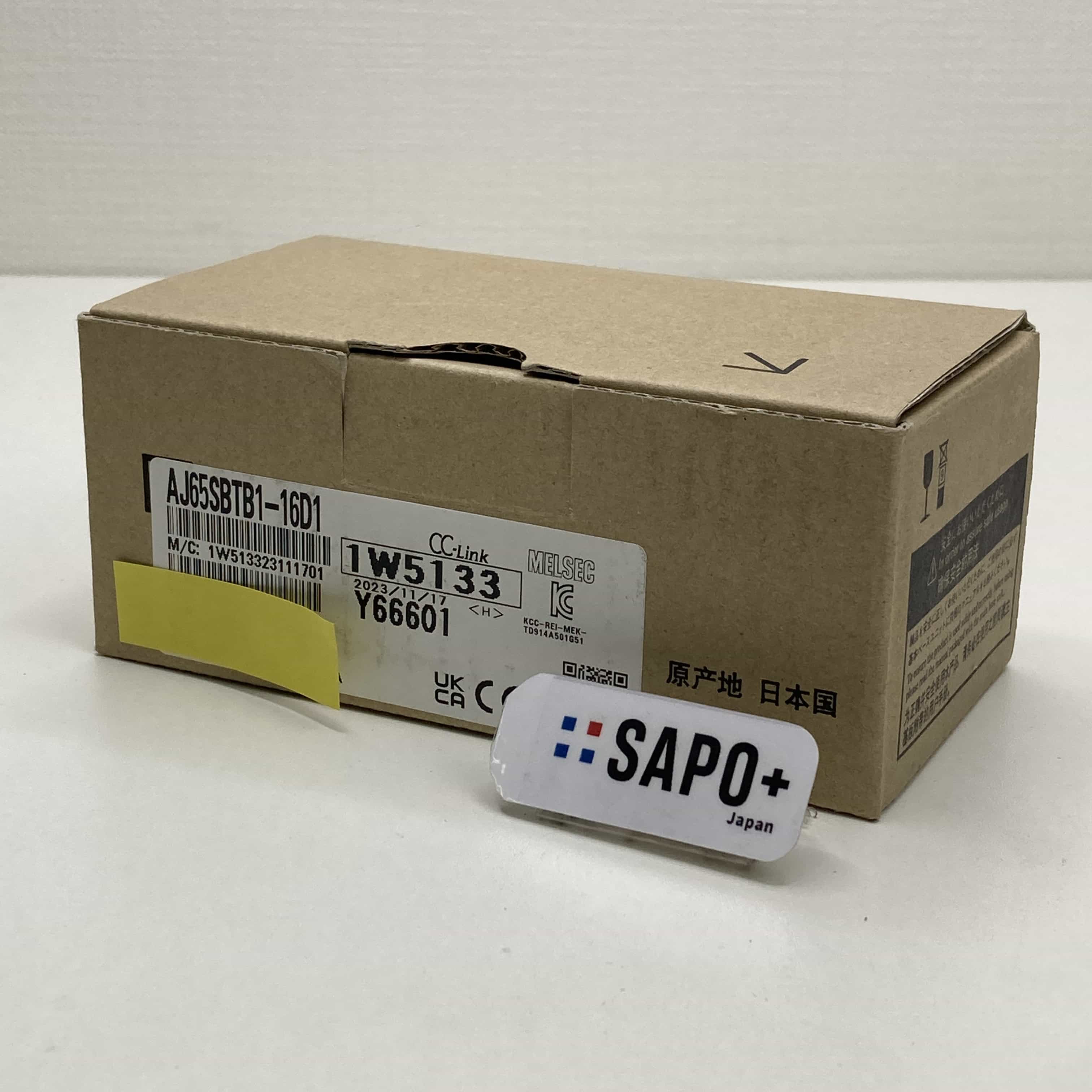 AJ65SBTB1-16D1 2023年製 内袋無 CC-LinkリモートI/Oユニット 三菱電機