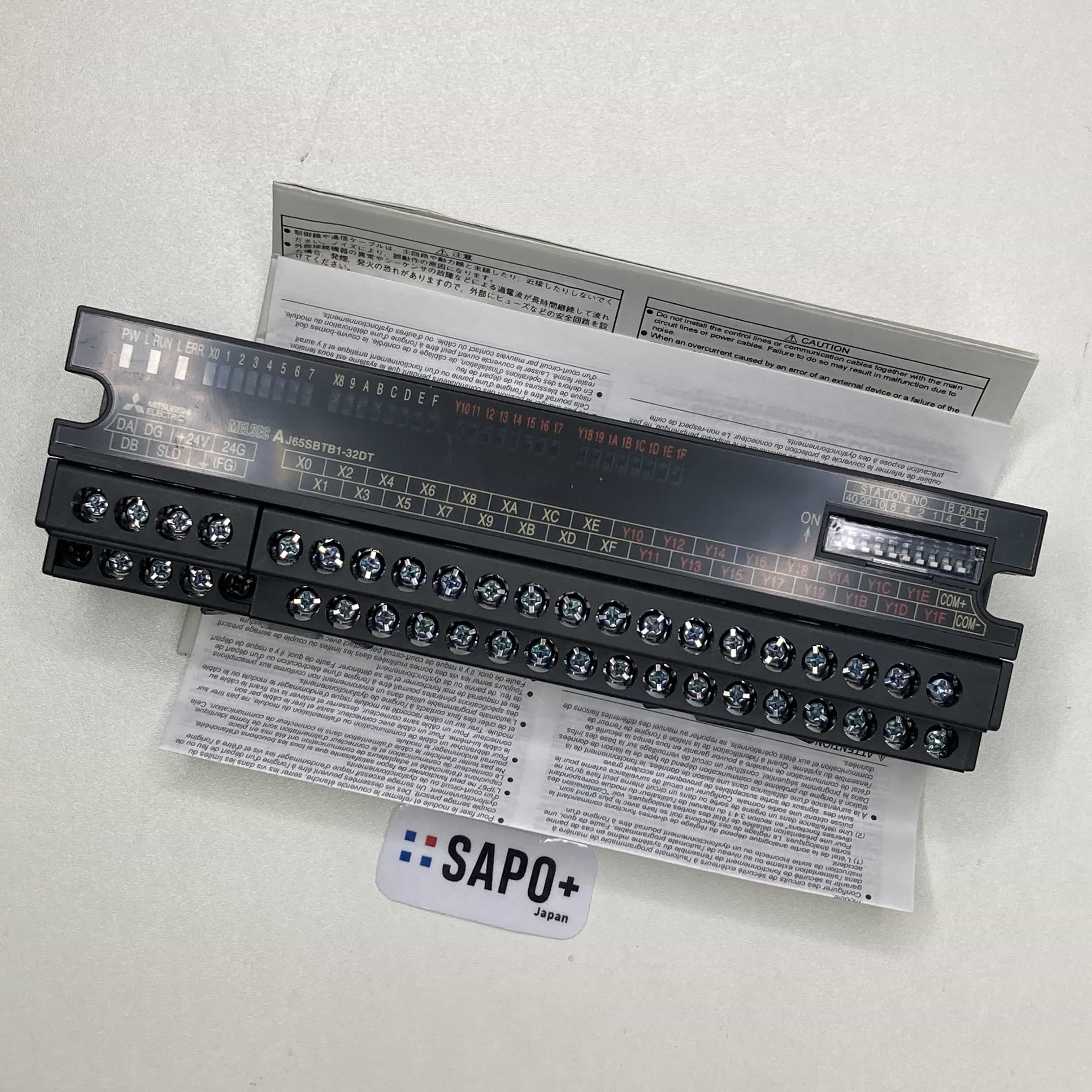 AJ65SBTB1-32DT 2023年製 美品 CC-LinkリモートI/Oユニット（複合入出力） 三菱電機