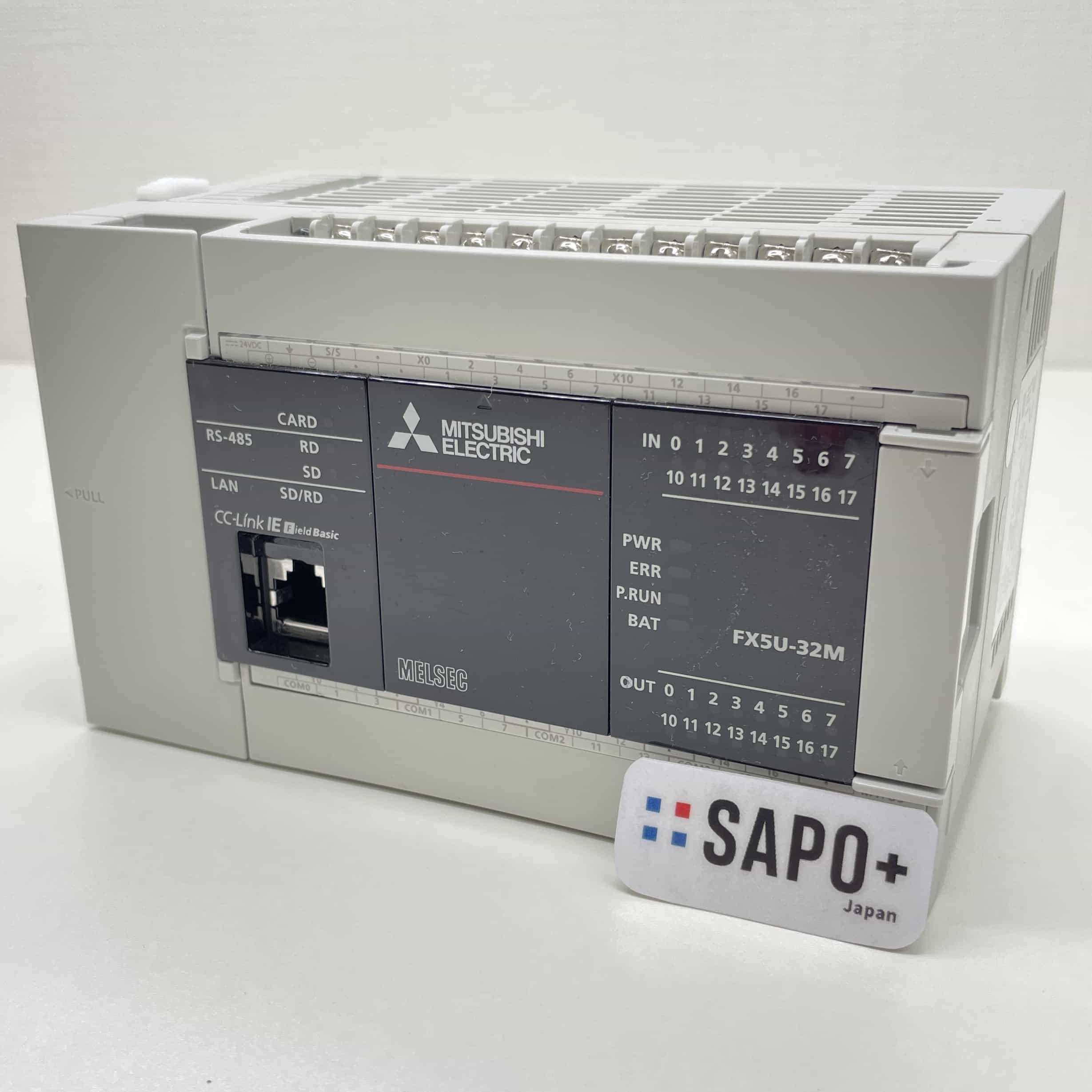 FX5U-32MT/DS 2017年製 CPUユニット（入出力内蔵・DC電源・DC入力タイプ） 三菱電機