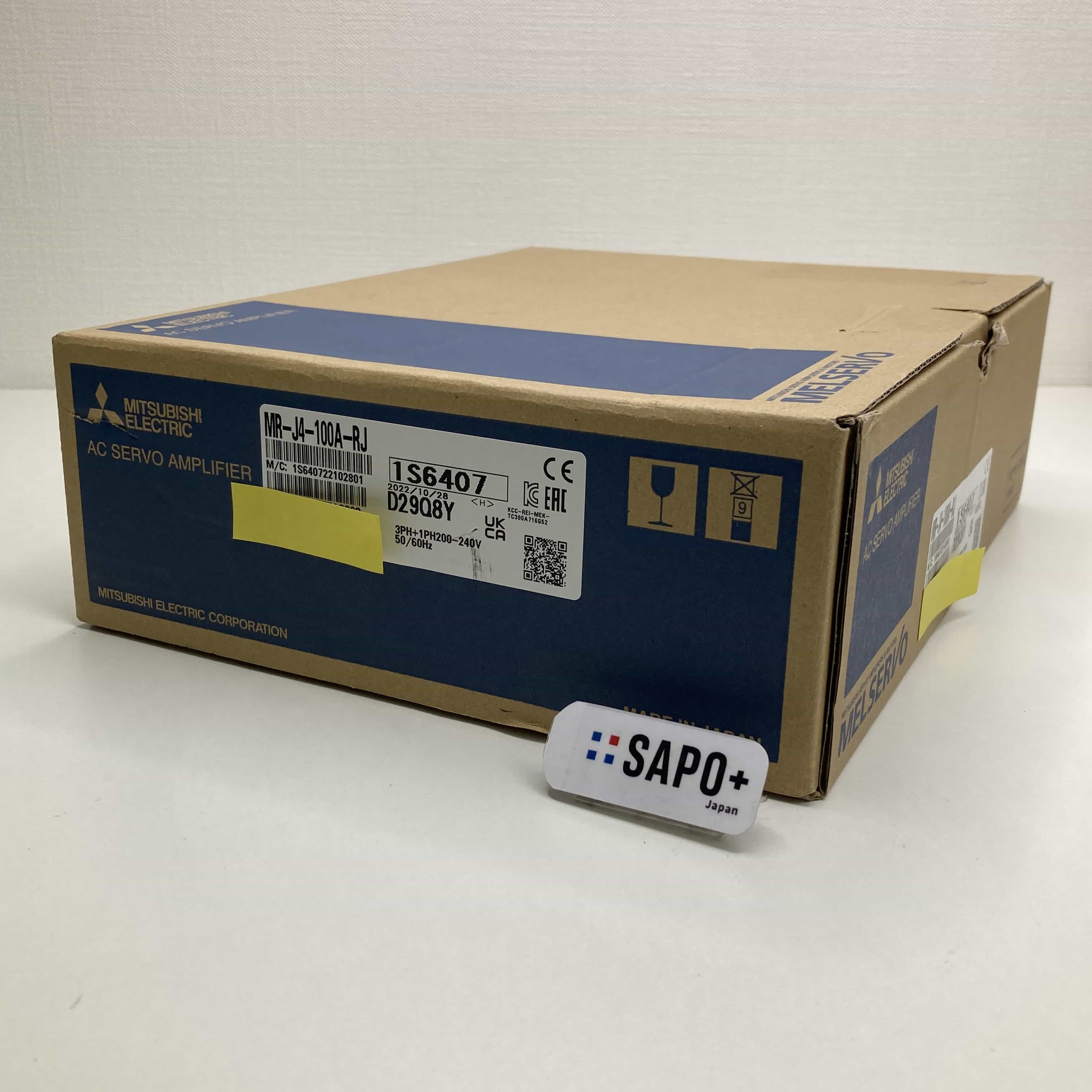 MR-J4-100A-RJ 2022年製 ACサーボアンプ（汎用インタフェース対応） 三菱電機
