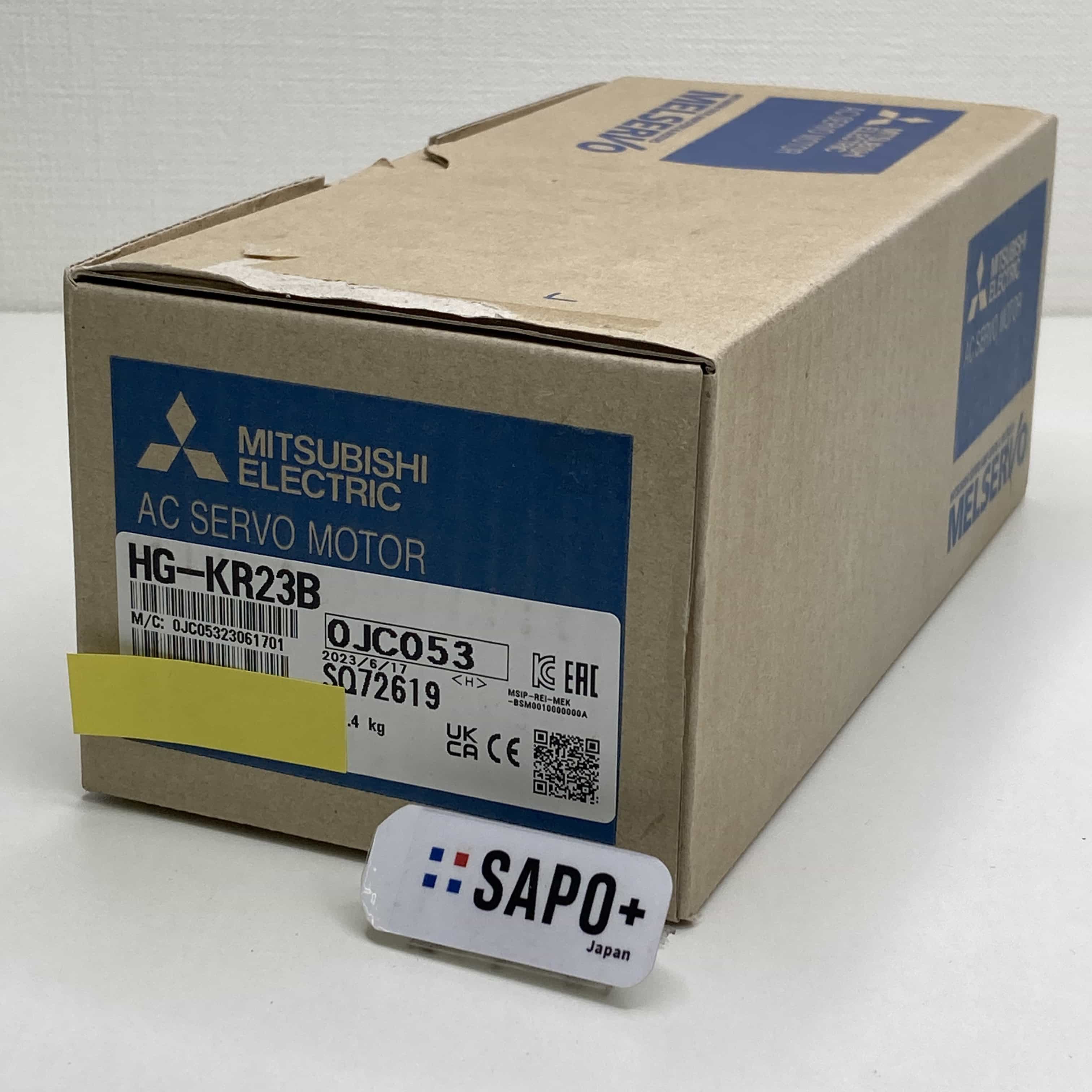 HG-KR23B 2023年製 ACサーボモータ（電磁ブレーキ付） 三菱電機