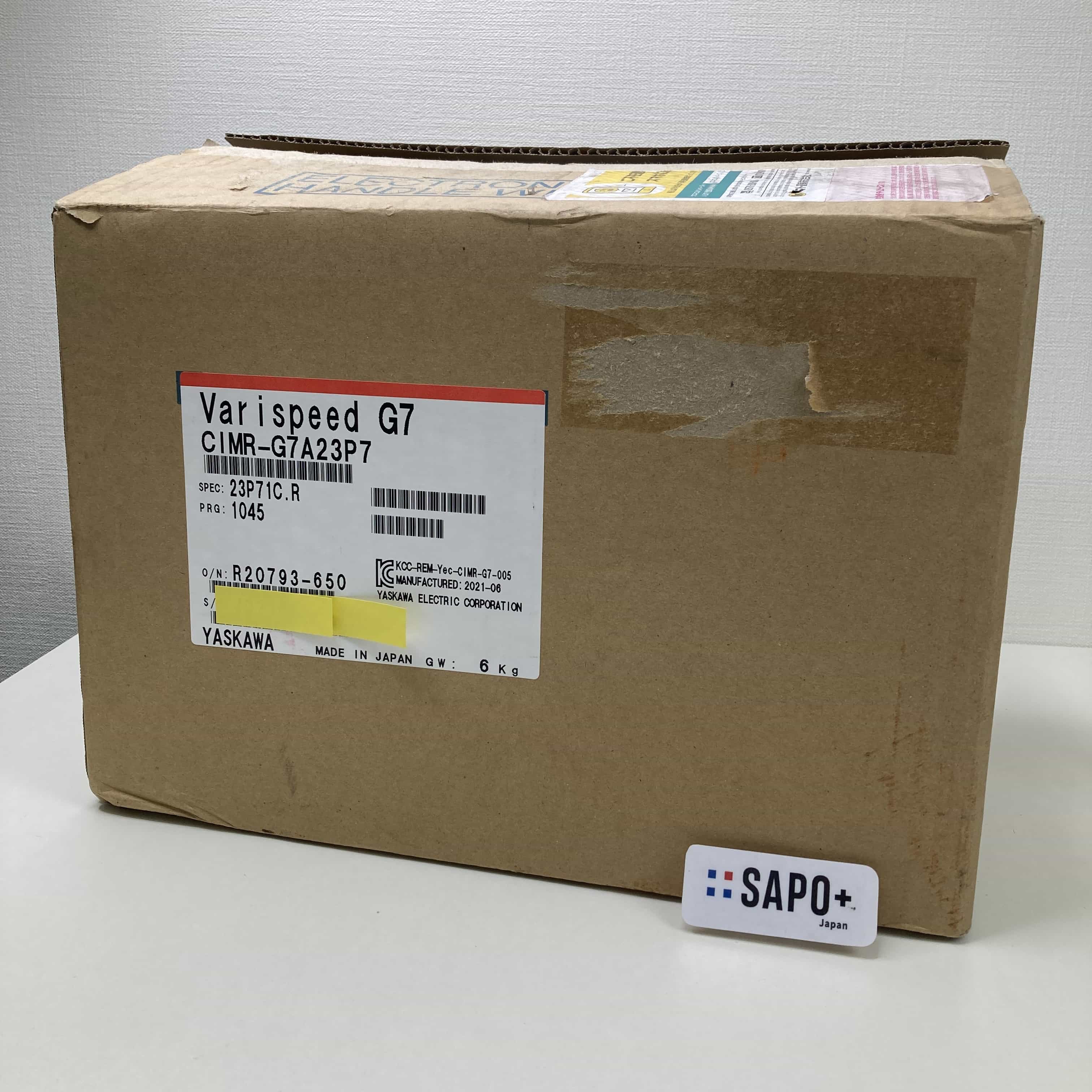 CIMR-G7A23P7  箱開封済 高性能ベクトル制御インバータ 安川電機