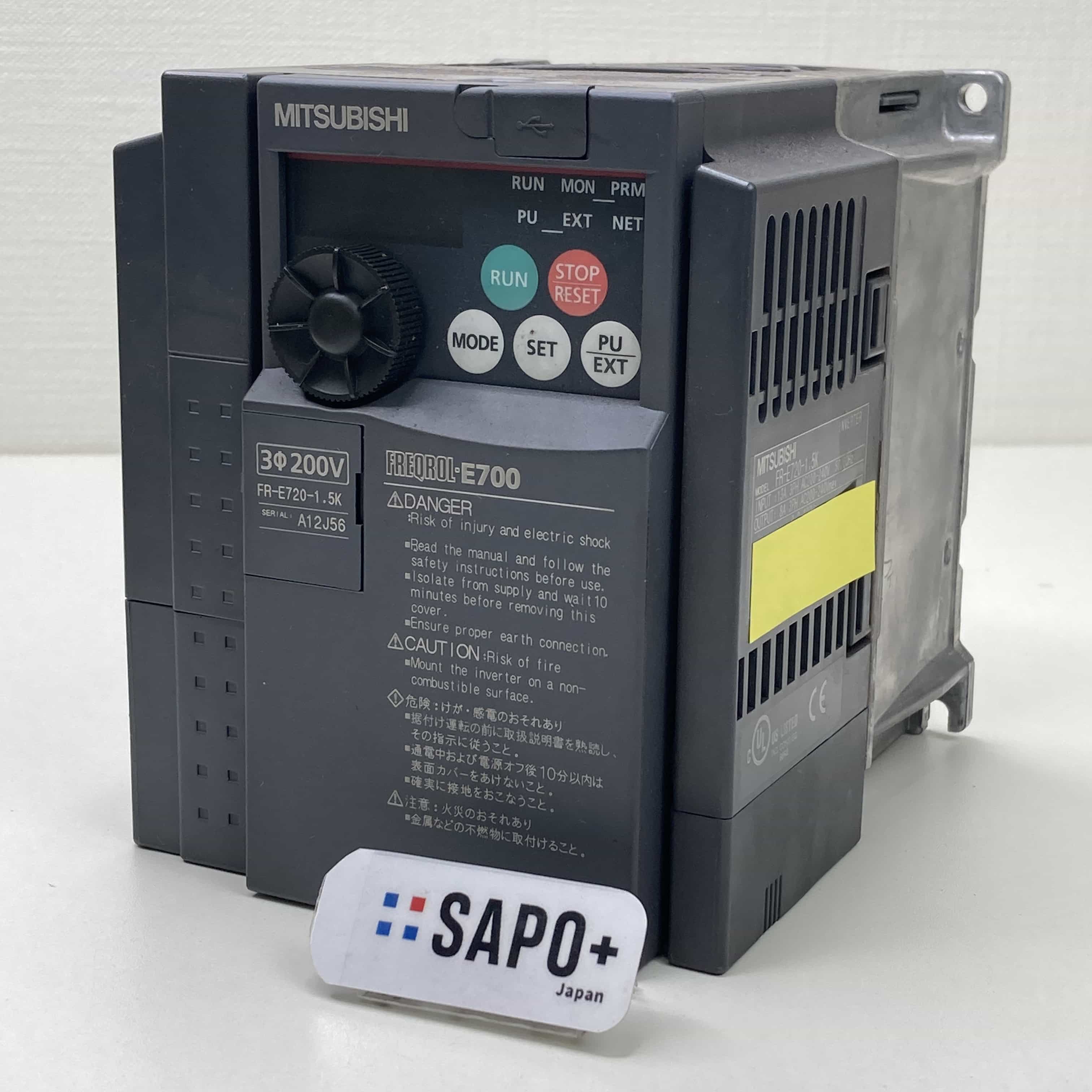 FR-E720-1.5K パワフル小型インバータ 三菱電機
