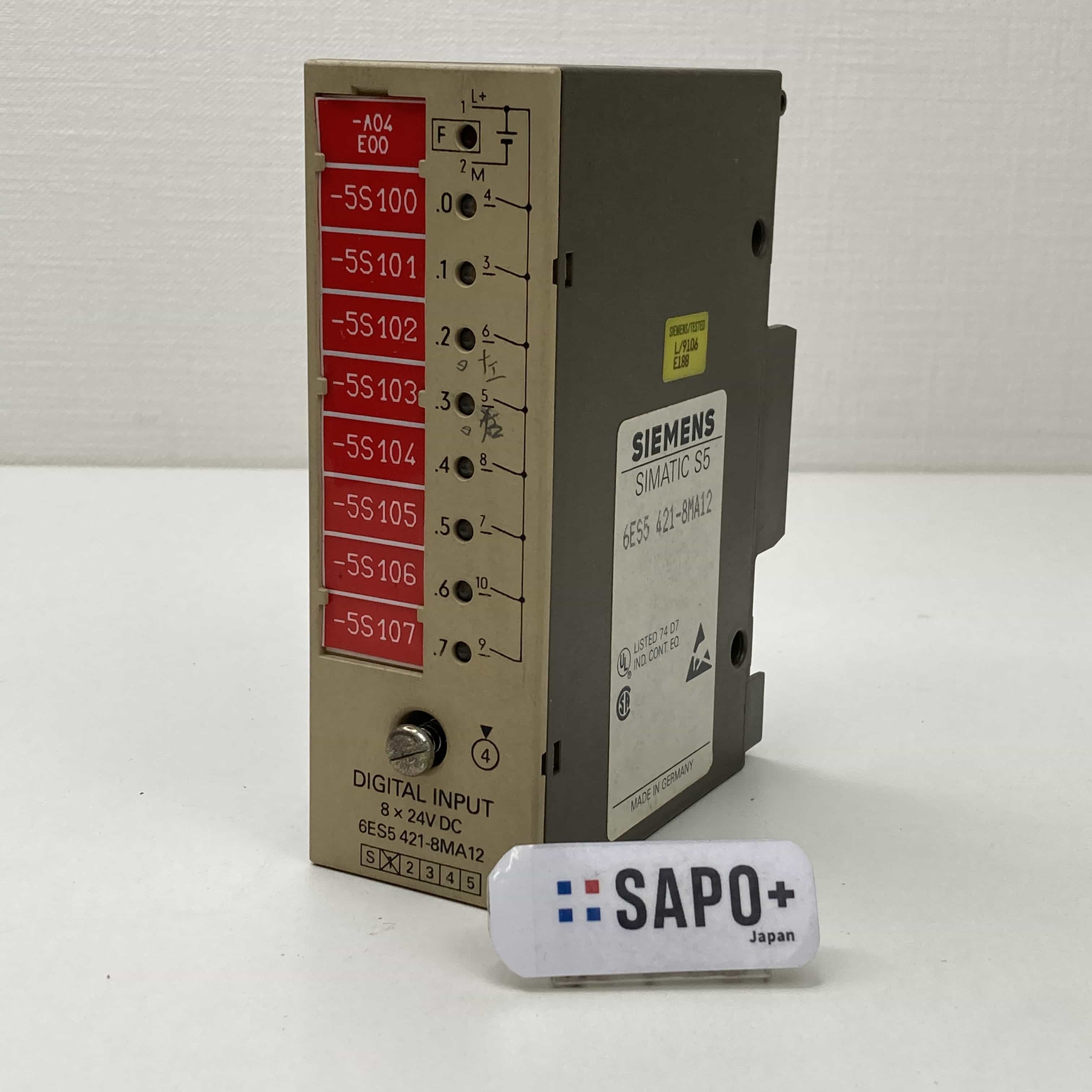 6ES5 421-8MA12 デジタル入力モジュール（シーメンス：SIMATIC S5用） SIEMENS