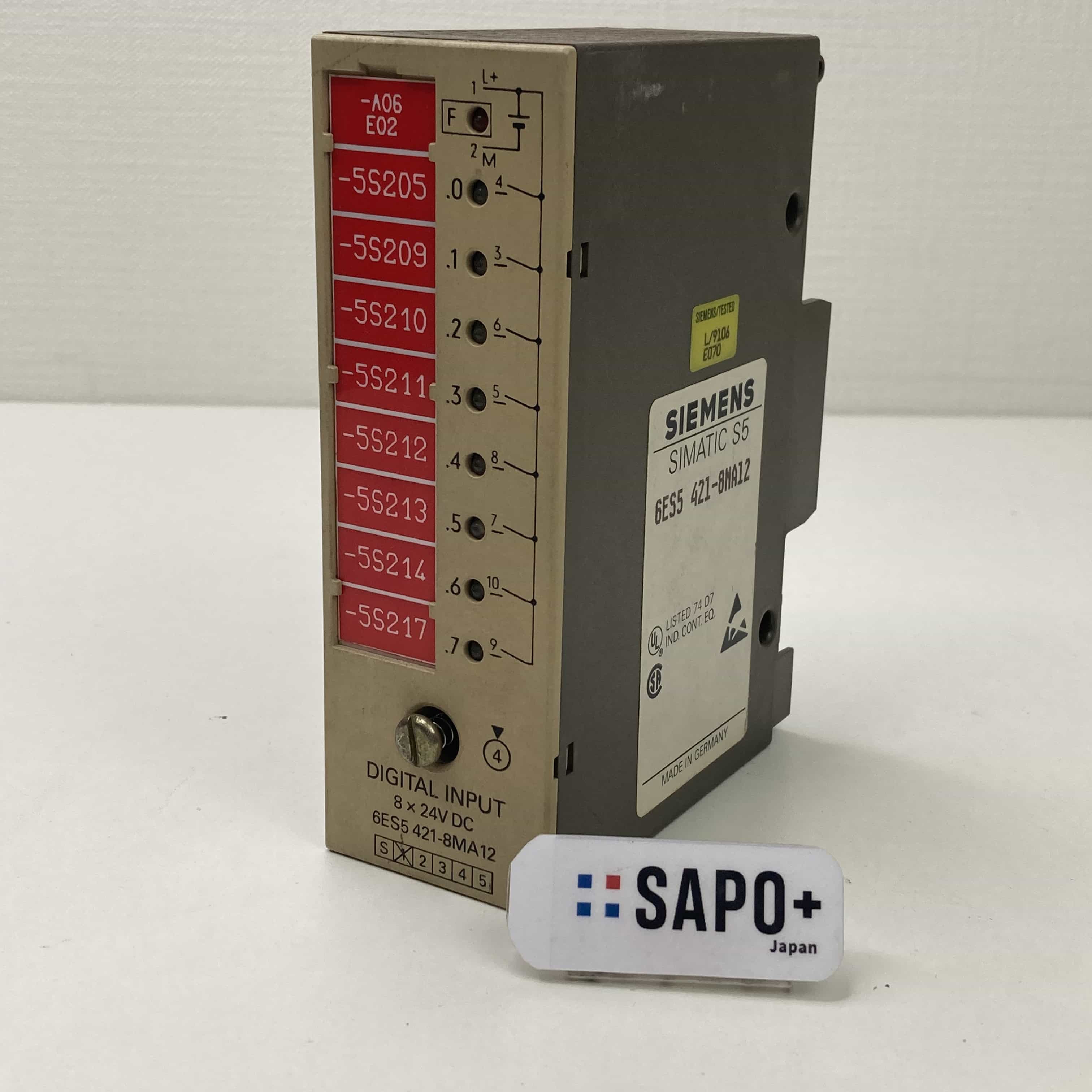 6ES5 421-8MA12 デジタル入力モジュール（シーメンス：SIMATIC S5用） SIEMENS
