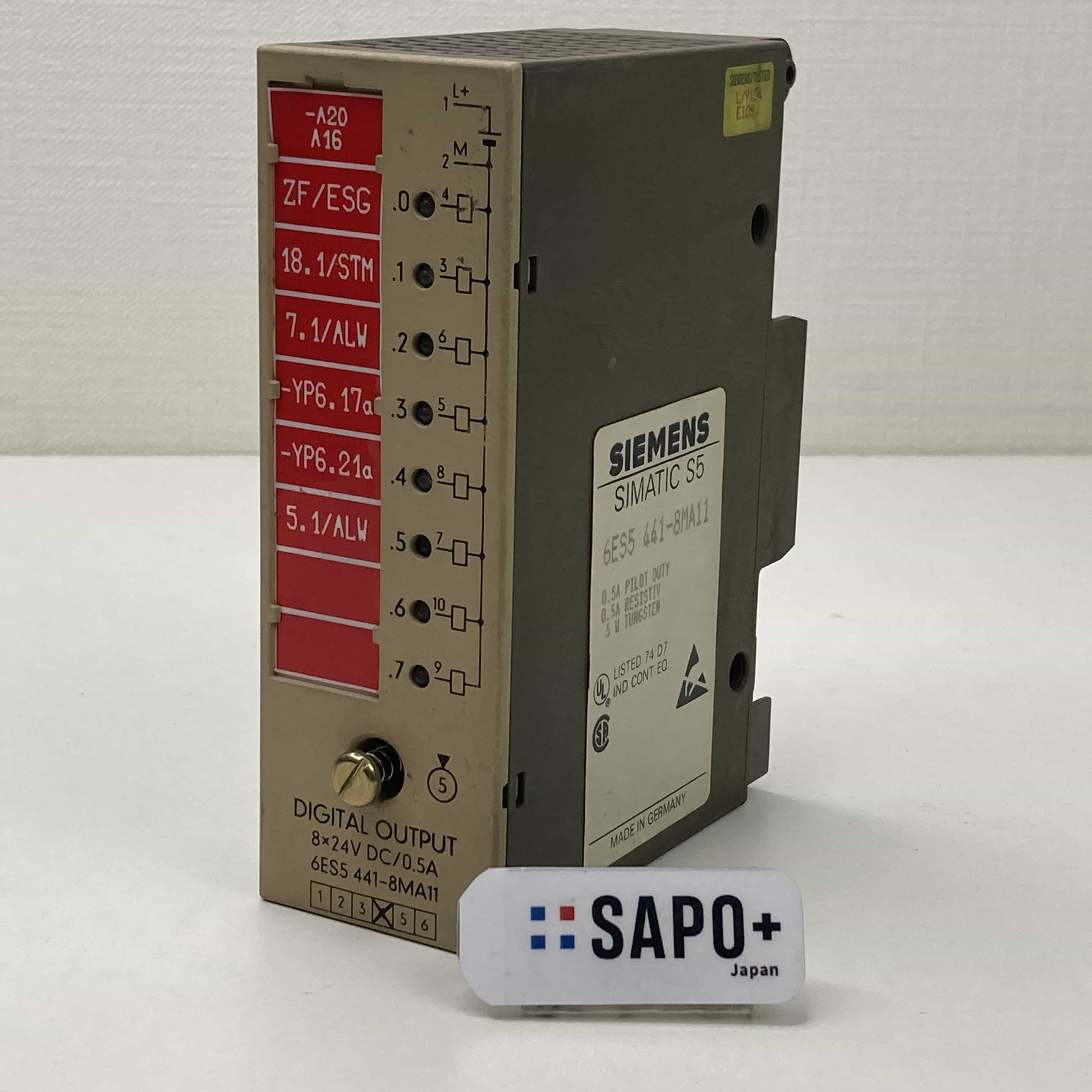 6ES5 441-8MA11 デジタル出力モジュール（シーメンス：SIMATIC S5用） SIEMENS
