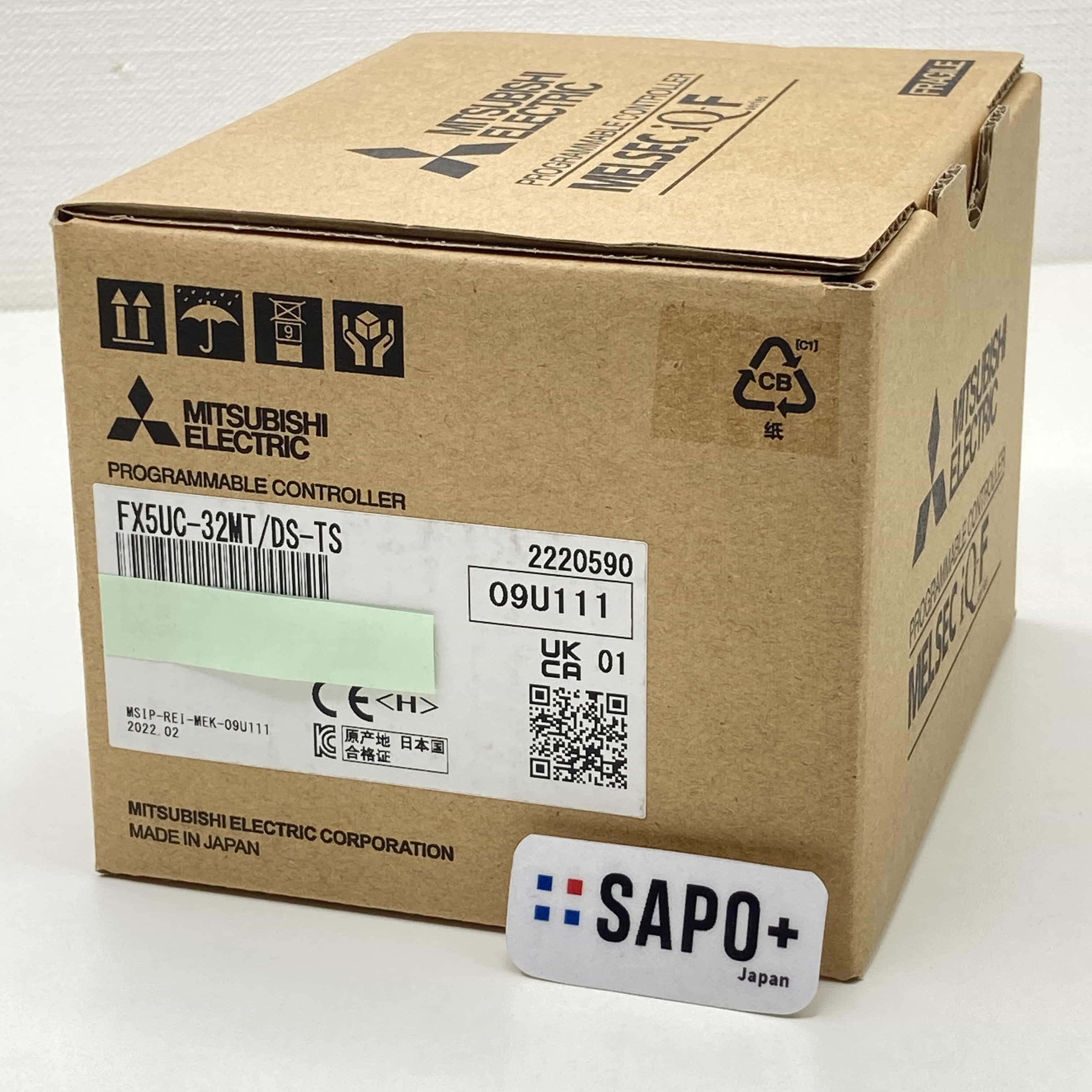 FX5UC-32MT/DS-TS 2022年製 CPUユニット（入出力内蔵・スプリングリフト端子台タイプ） 三菱電機