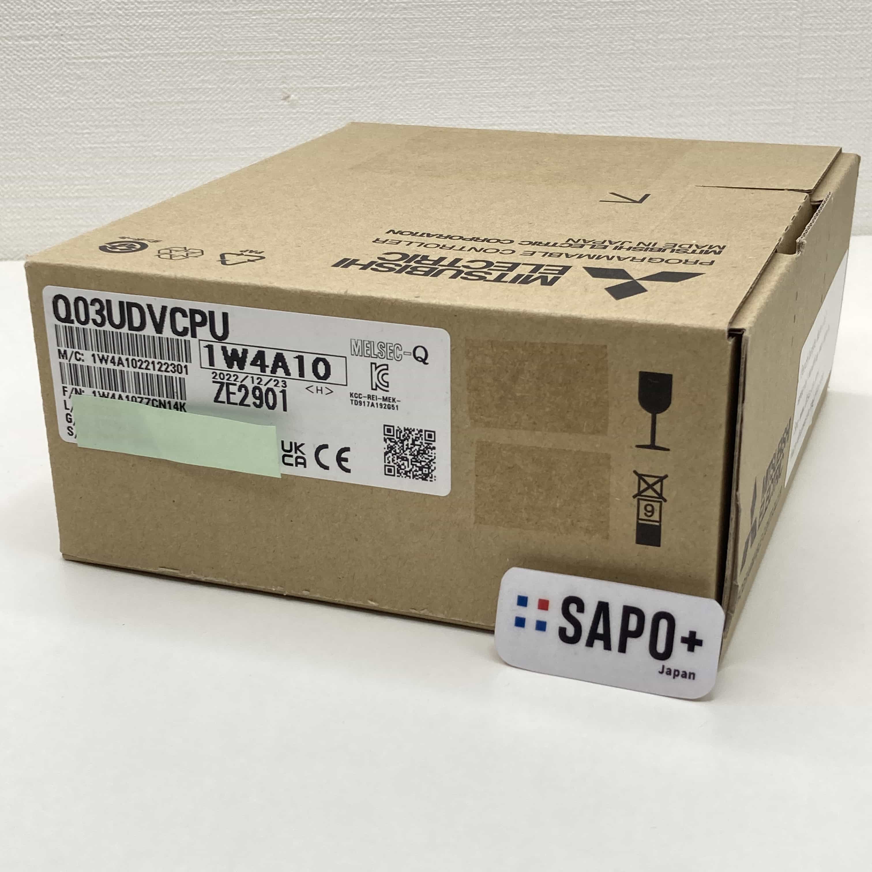 Q03UDVCPU 2022年製 CPUユニット（ハイパフォーマンスモデル） 三菱電機