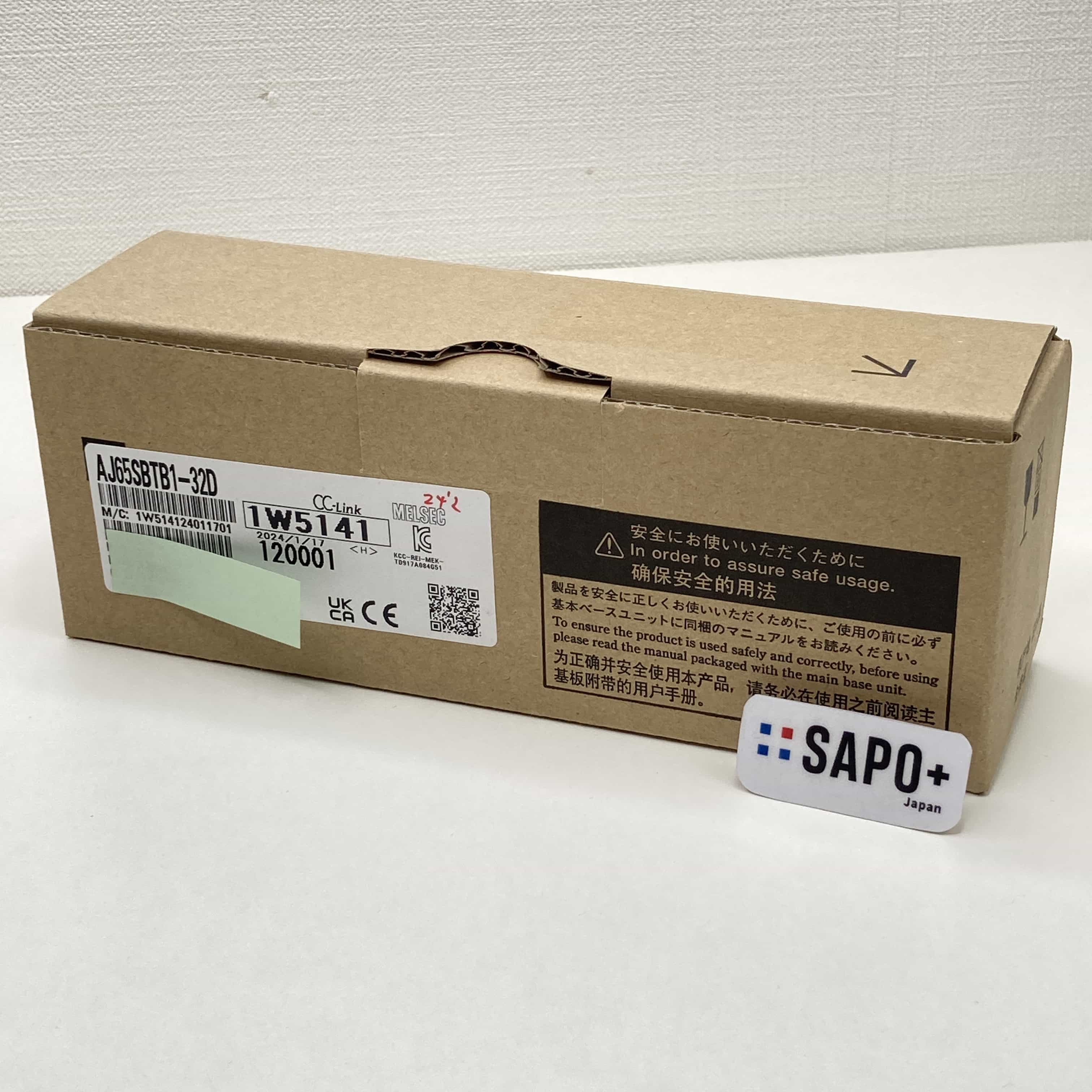 AJ65SBTB1-32D 2024年製 CC-Link小形タイプリモートI/Oユニット（入力） 三菱電機