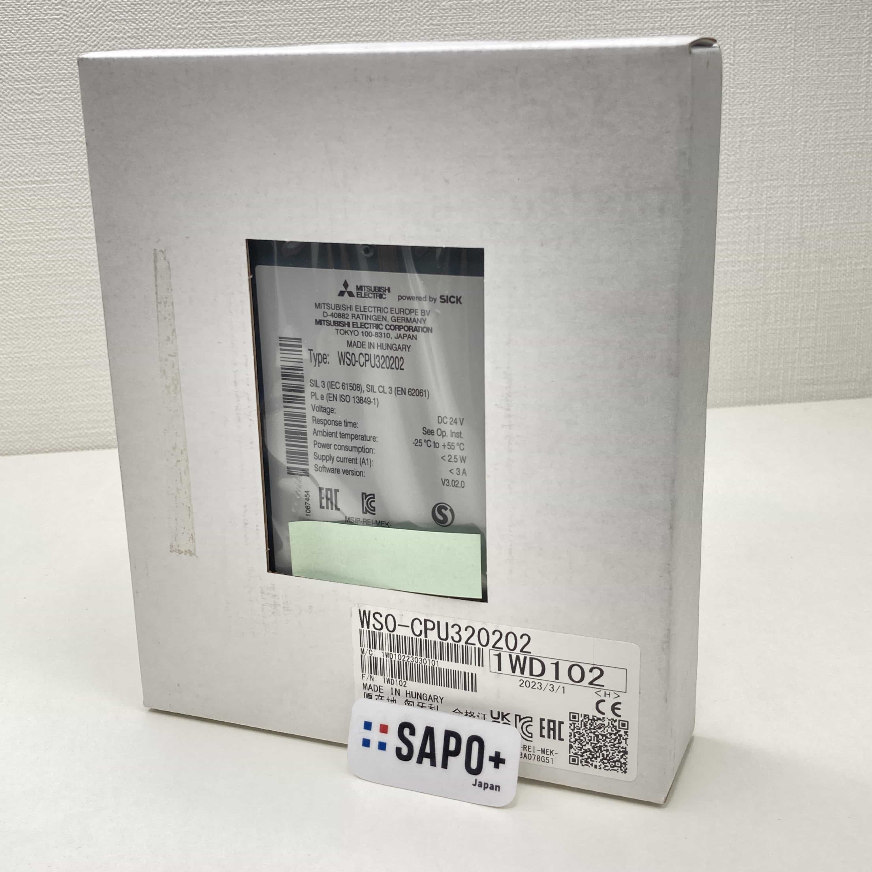 WS0-CPU320202 2023年製 セーフティコントローラ（Flexi Soft CPU） 三菱電機