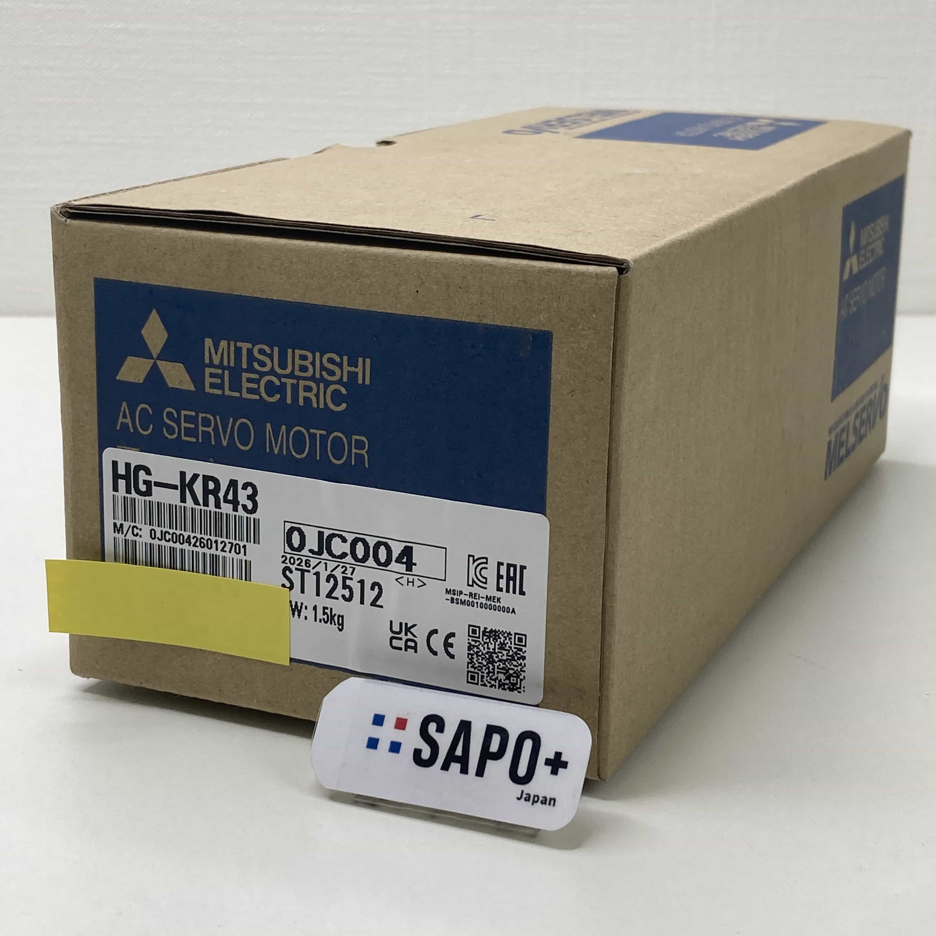 HG-KR43 2026年製 ACサーボモータ（J4/J5シリーズ） 三菱電機