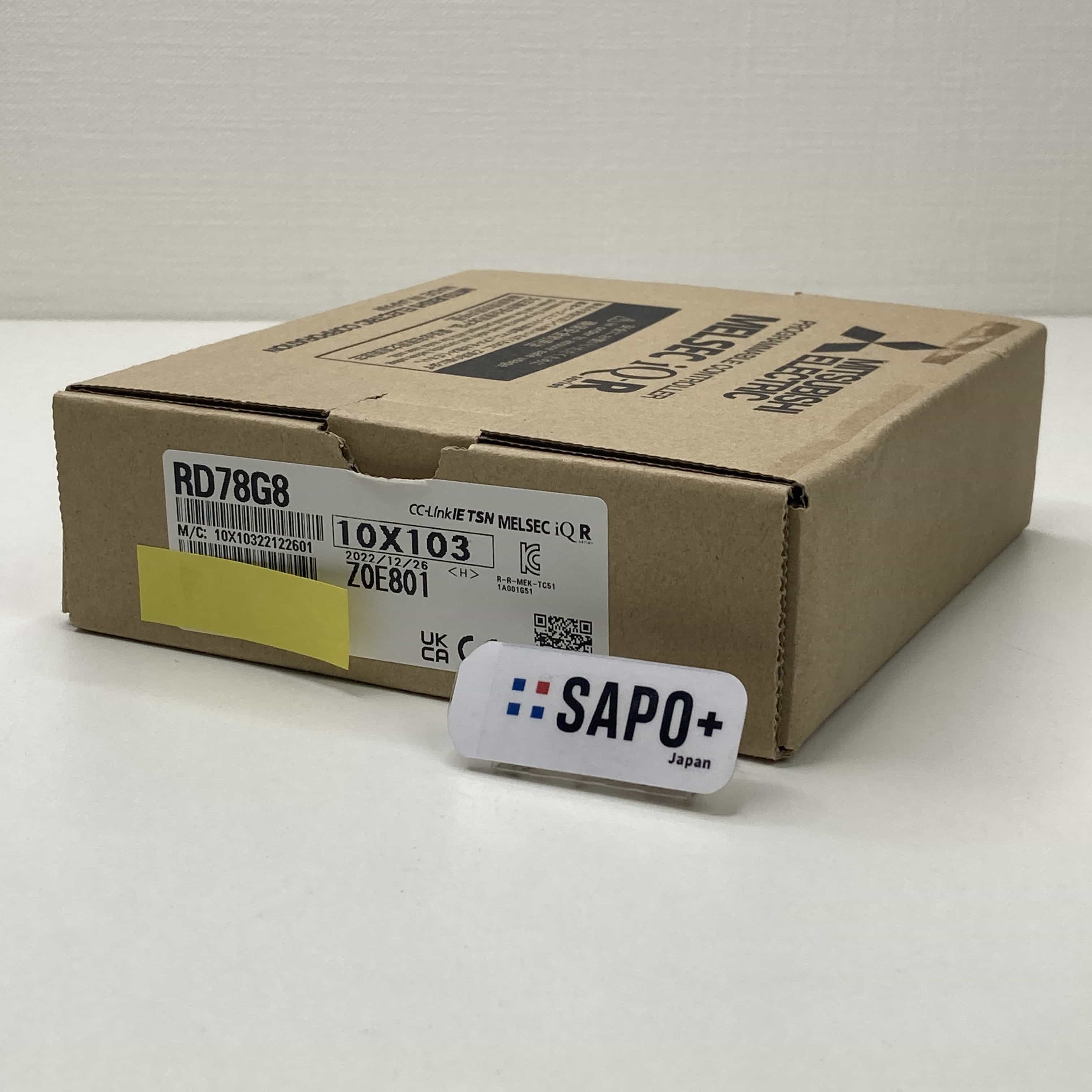 RD78G8 2022年製  モーションユニット（iQ-Rシリーズ：CC-Link IE TSN対応） 三菱電機